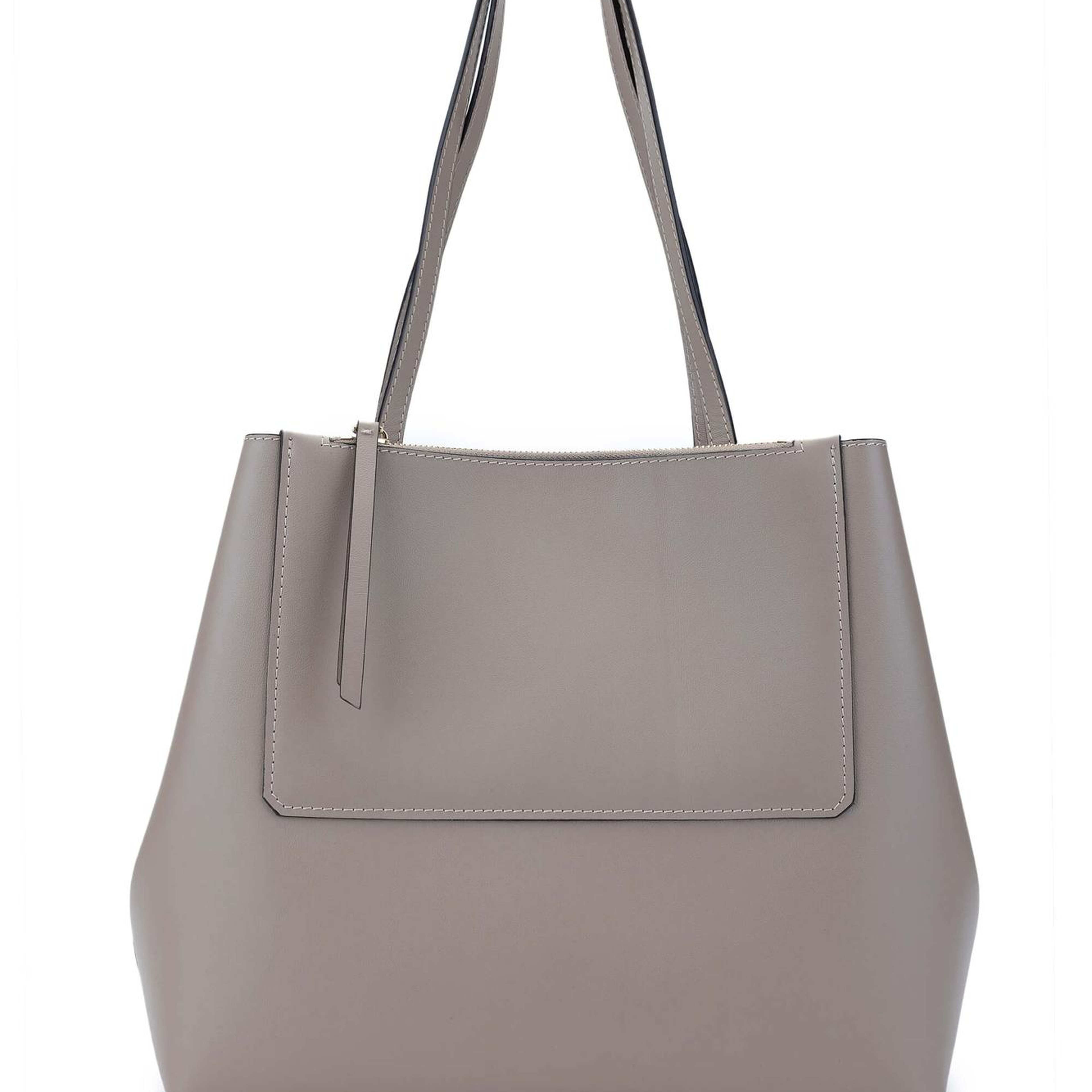 Tamer Tanca Kadın Hakiki Deri Vizon Omuz Çanta