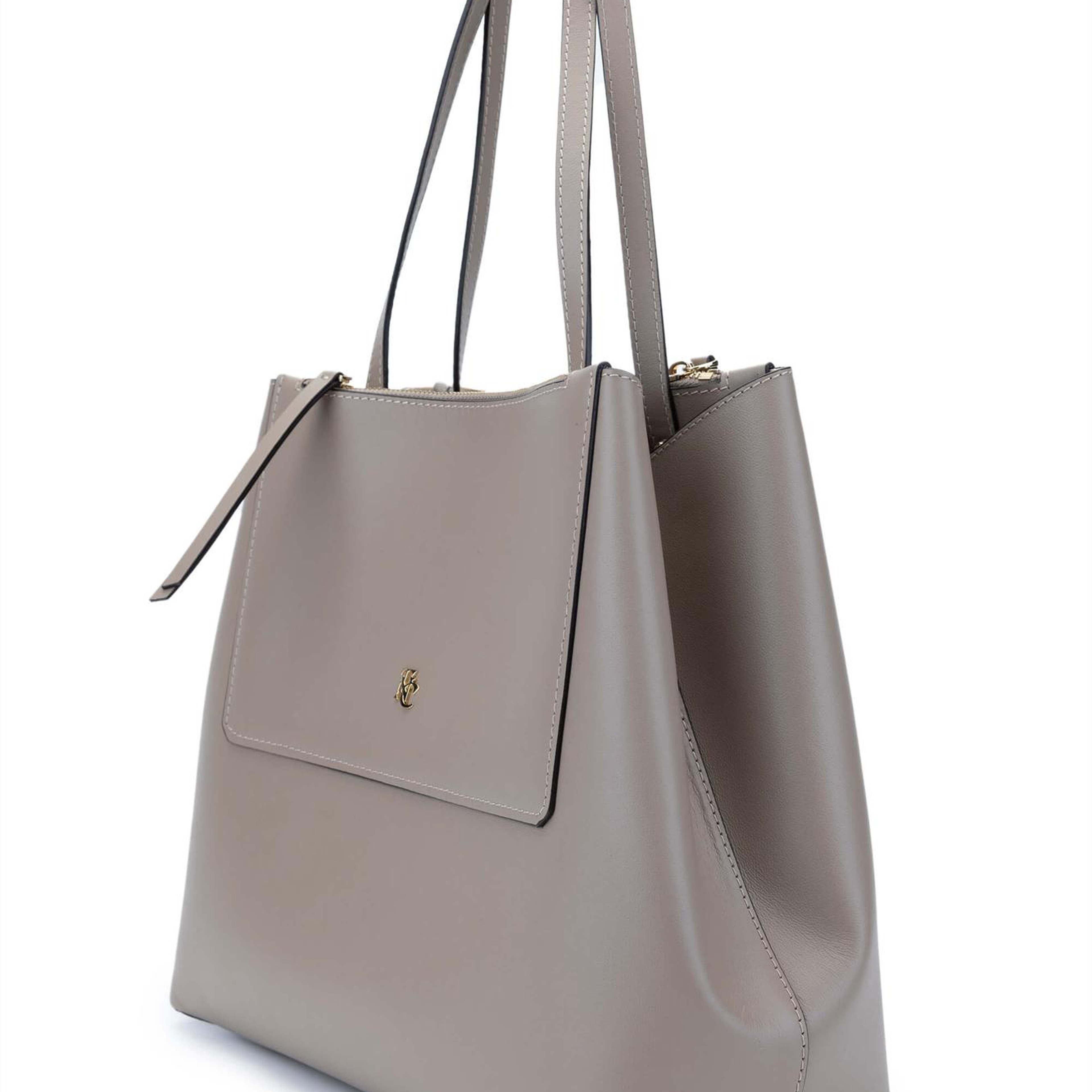 Tamer Tanca Kadın Hakiki Deri Vizon Omuz Çanta