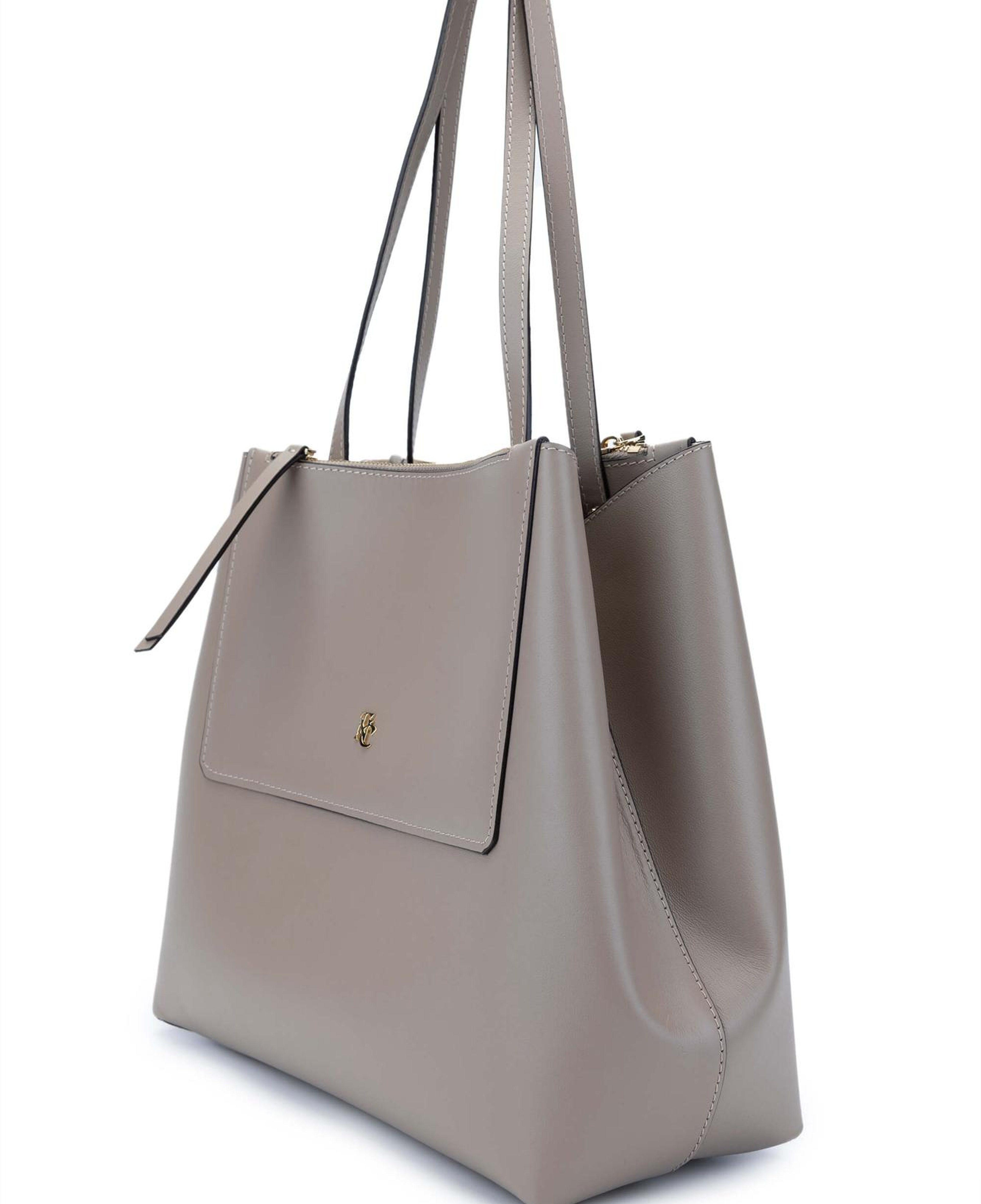 Tamer Tanca Kadın Hakiki Deri Vizon Omuz Çanta