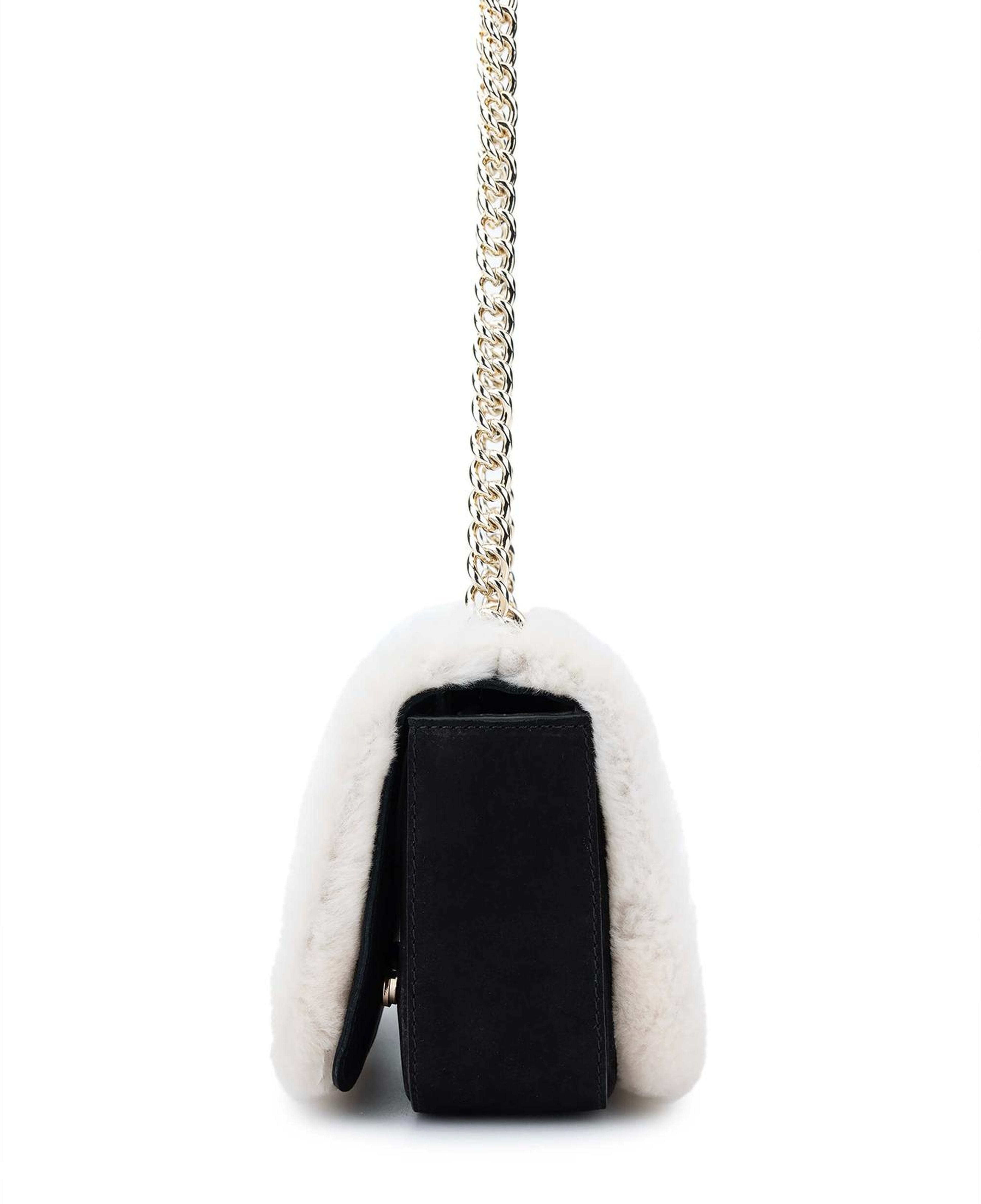 Tamer Tanca Kadın Hakiki Deri Siyah Nubuk Omuz Çanta