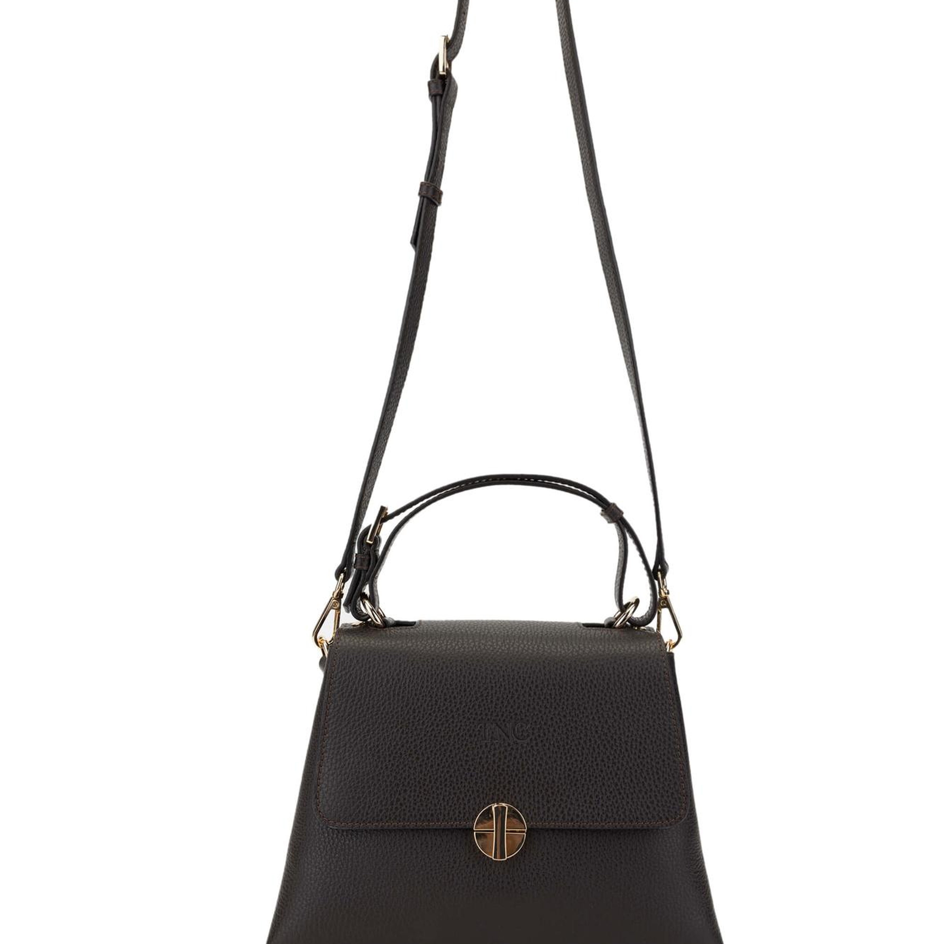 Tamer Tanca Kadın Hakiki Deri Kahverengi Omuz Çanta