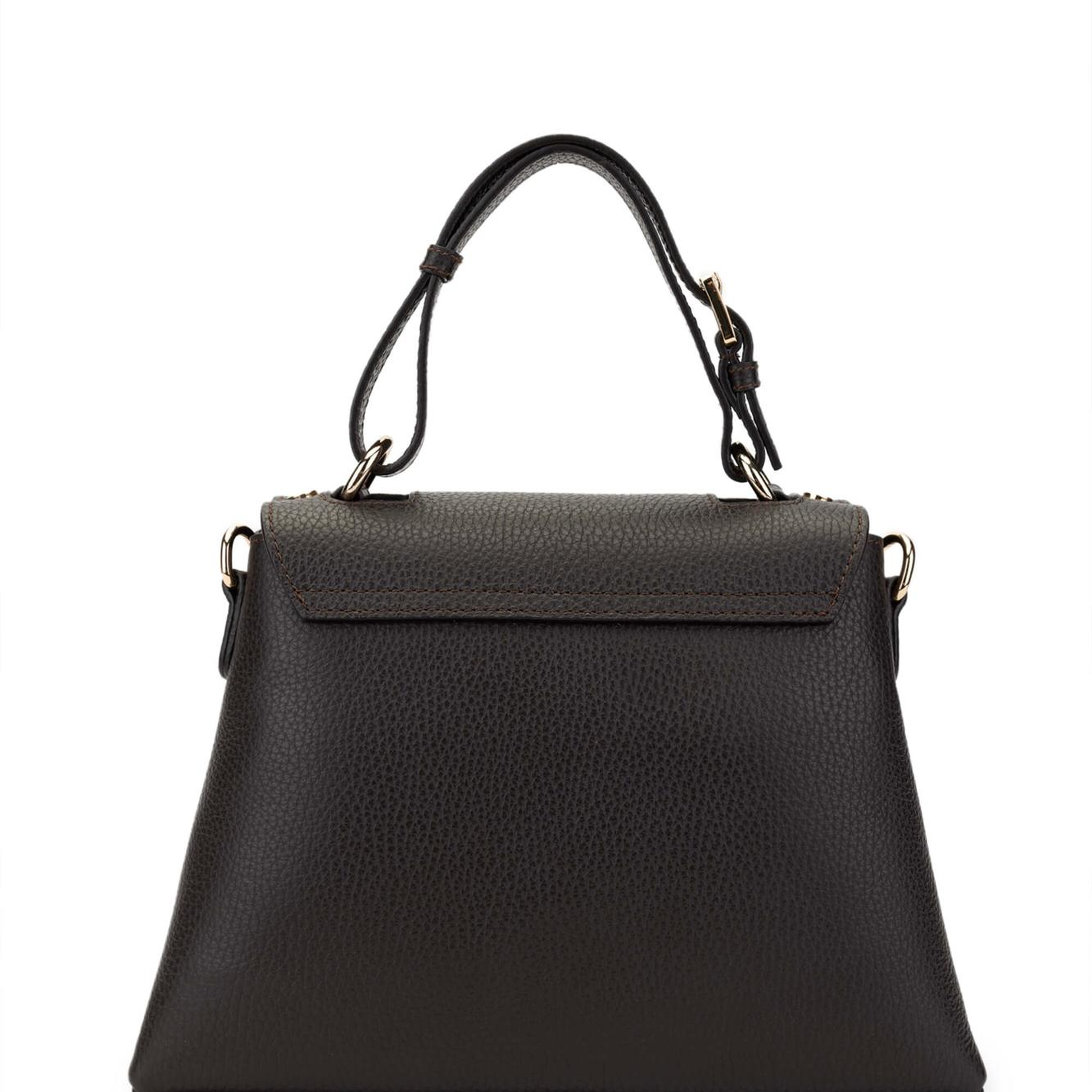 Tamer Tanca Kadın Hakiki Deri Kahverengi Omuz Çanta