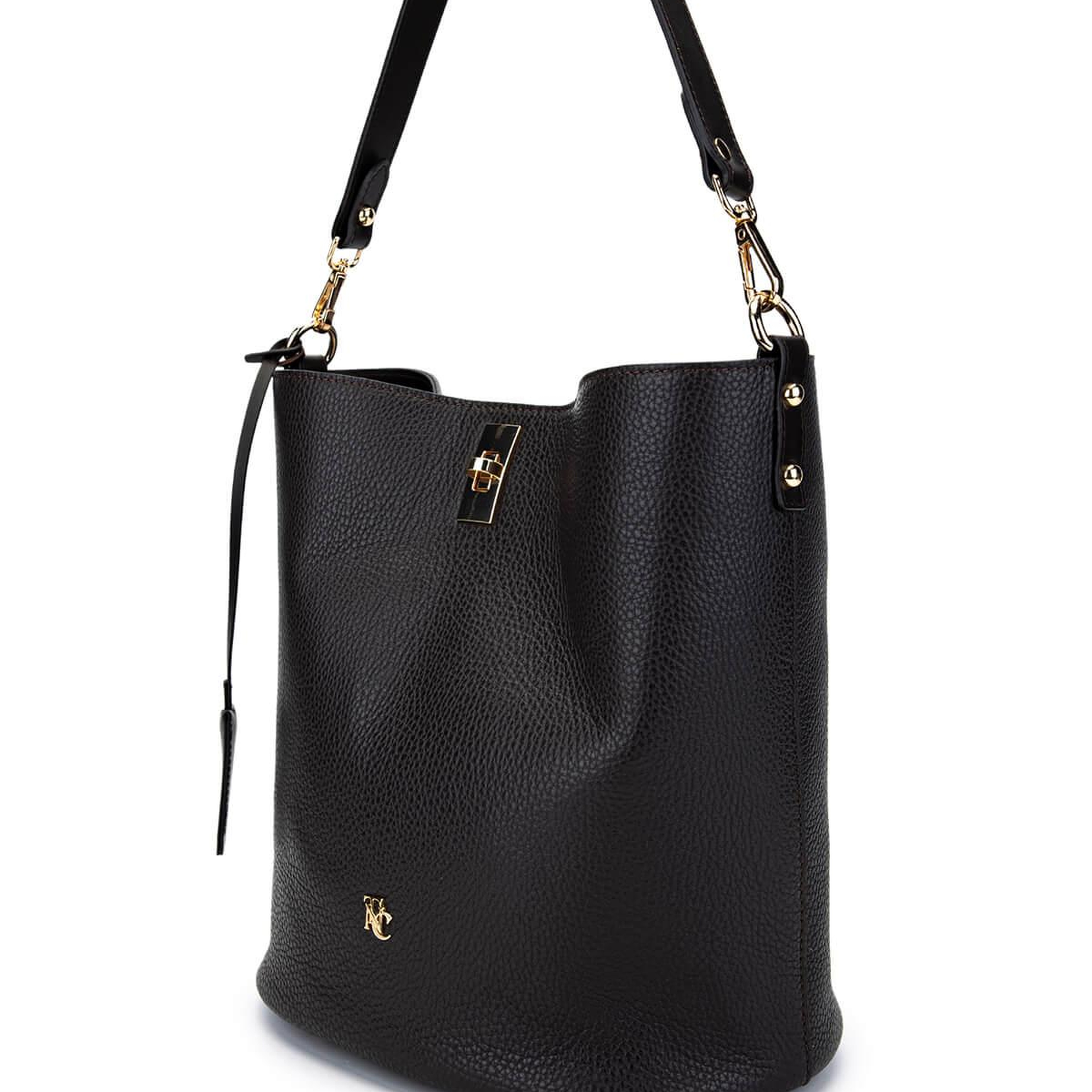 Tamer Tanca Kadın Hakiki Deri Kahverengi Omuz Çanta