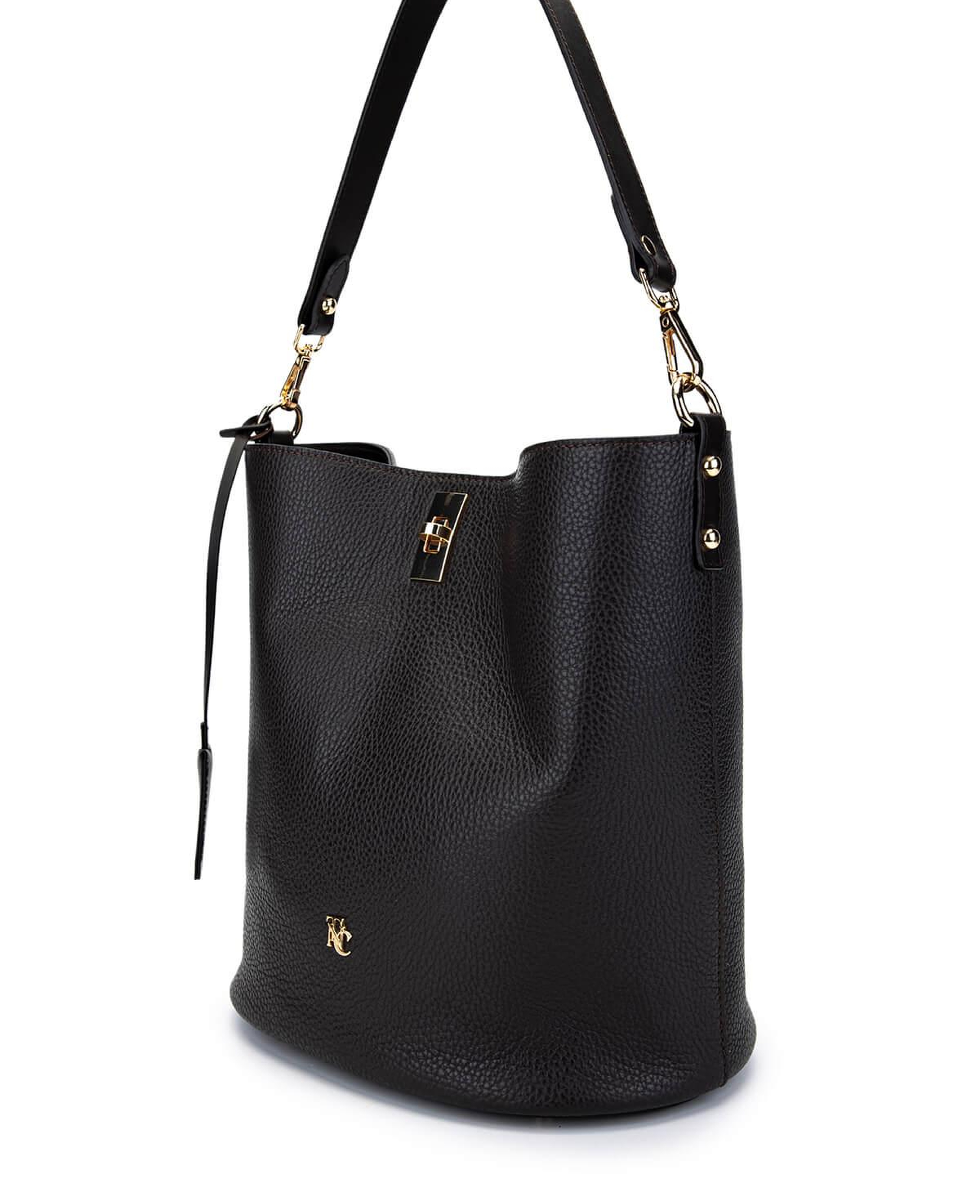 Tamer Tanca Kadın Hakiki Deri Kahverengi Omuz Çanta