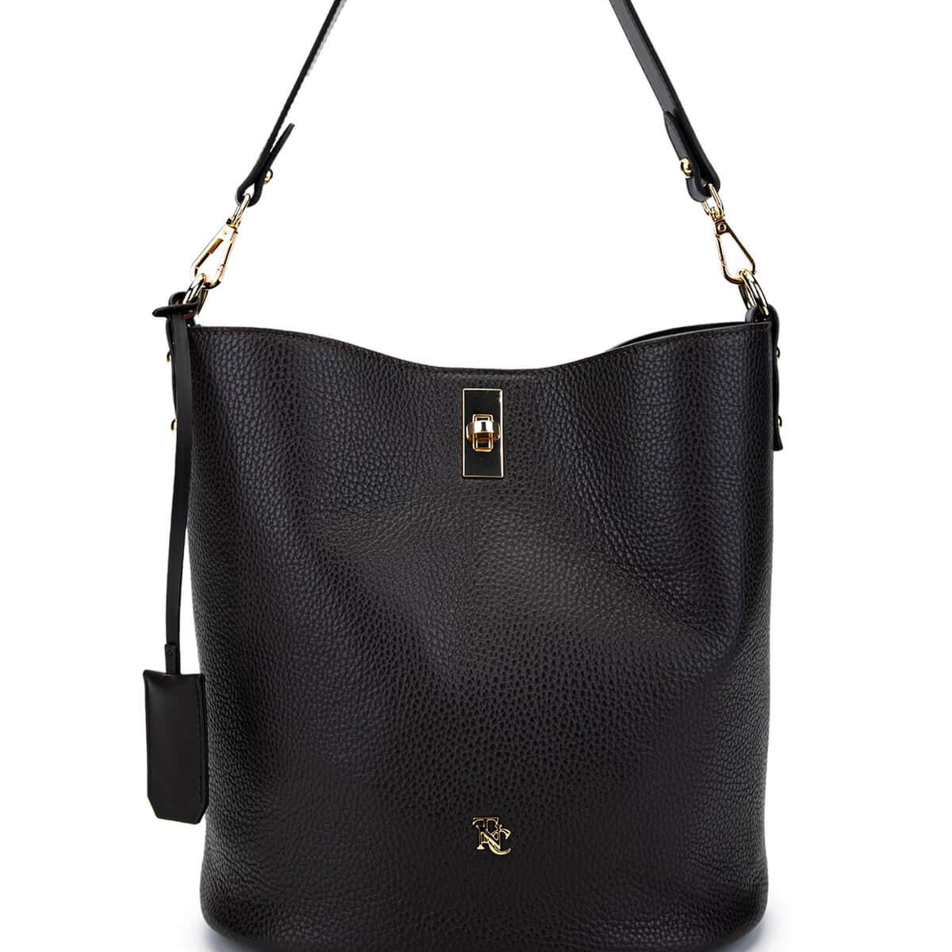 Tamer Tanca Kadın Hakiki Deri Kahverengi Omuz Çanta