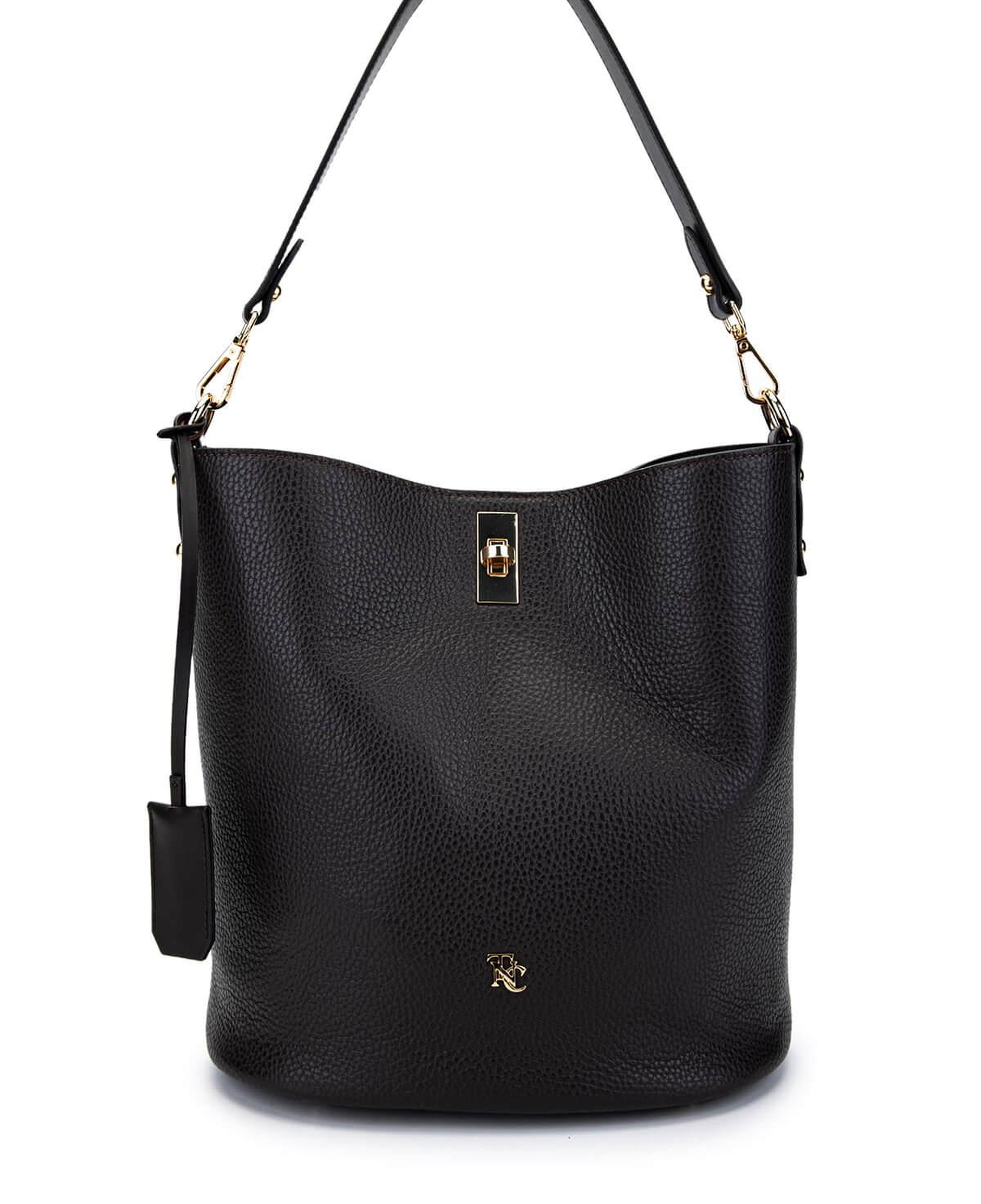 Tamer Tanca Kadın Hakiki Deri Kahverengi Omuz Çanta