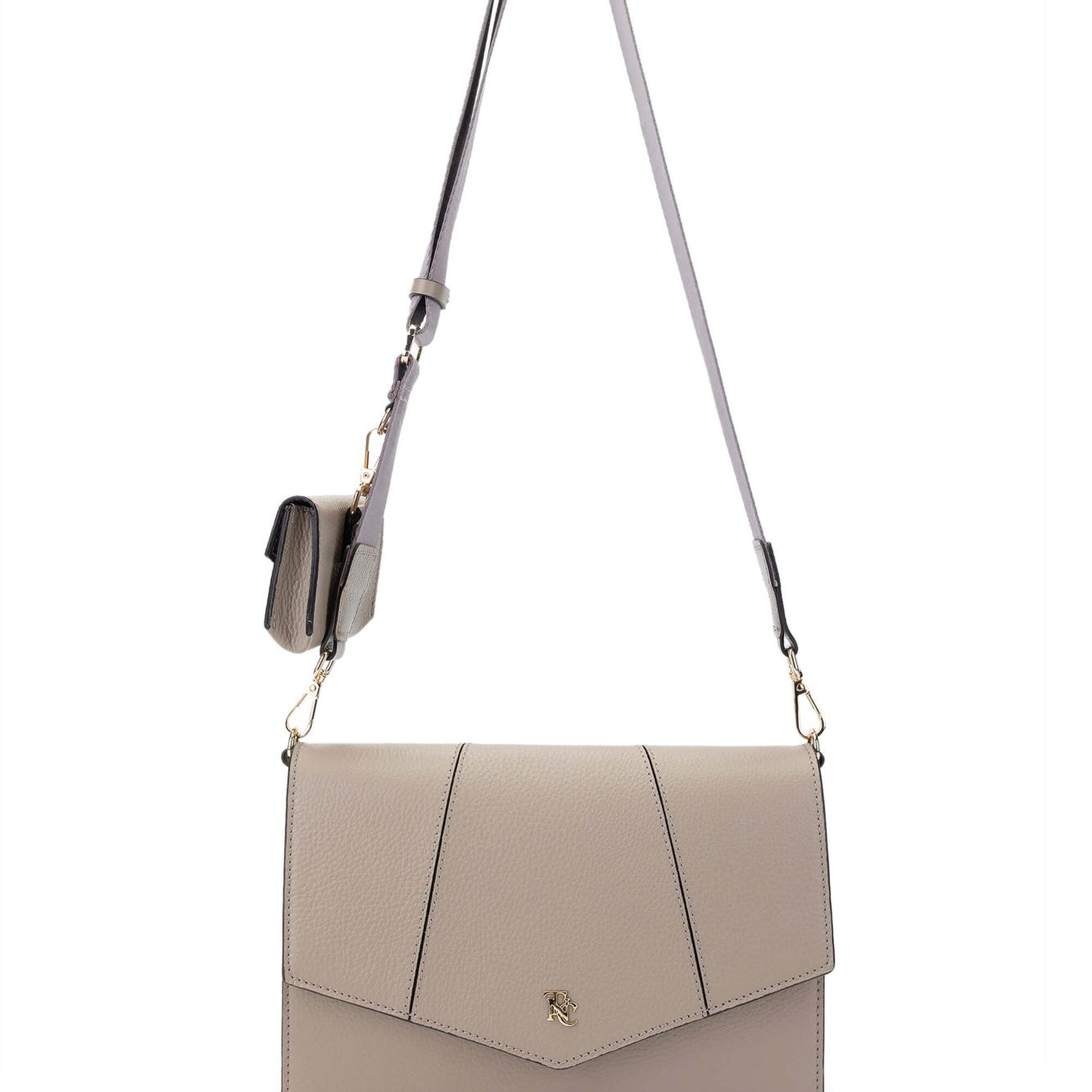 Tamer Tanca Kadın Hakiki Deri Vizon Floter Omuz Çanta