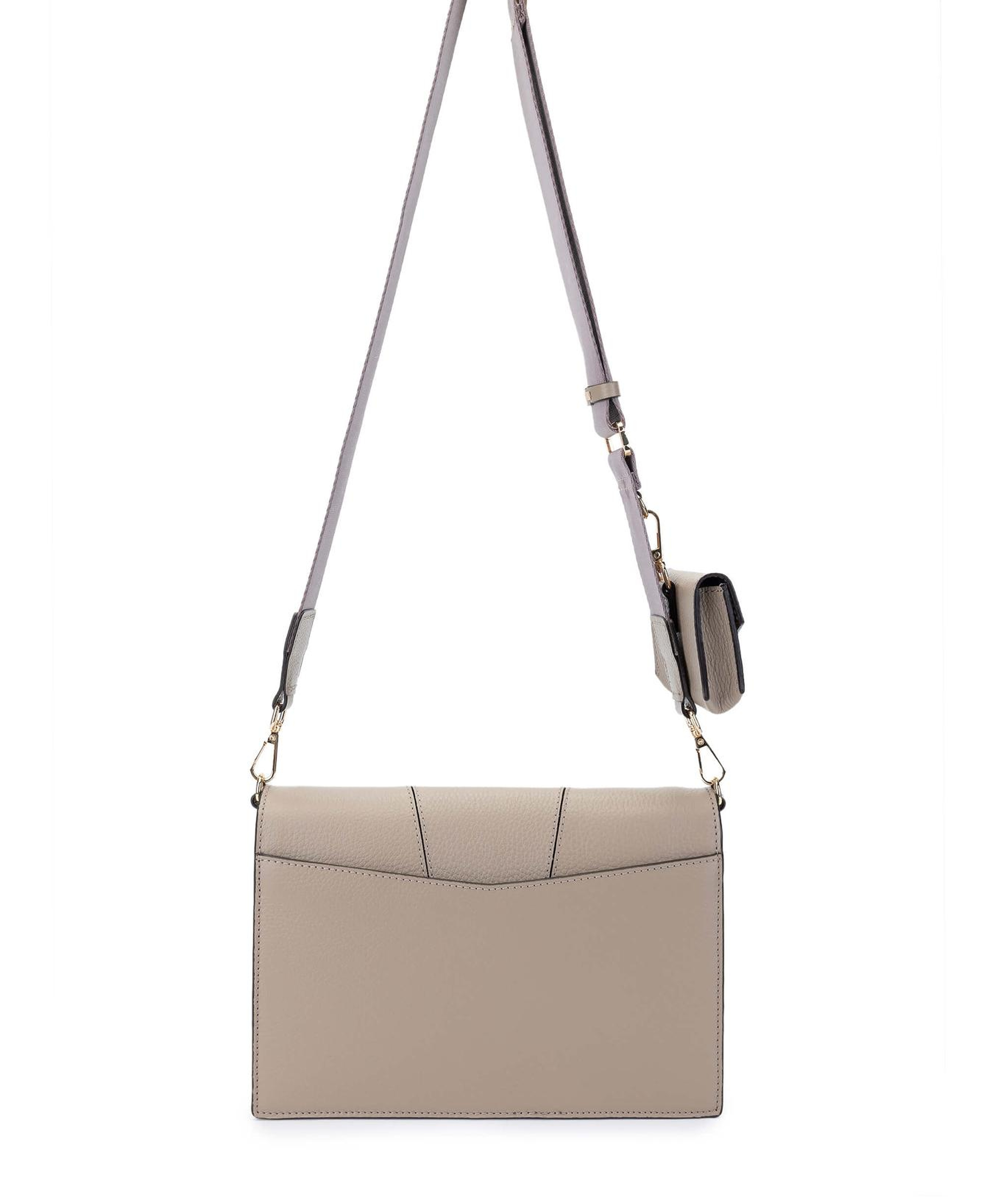 Tamer Tanca Kadın Hakiki Deri Vizon Floter Omuz Çanta