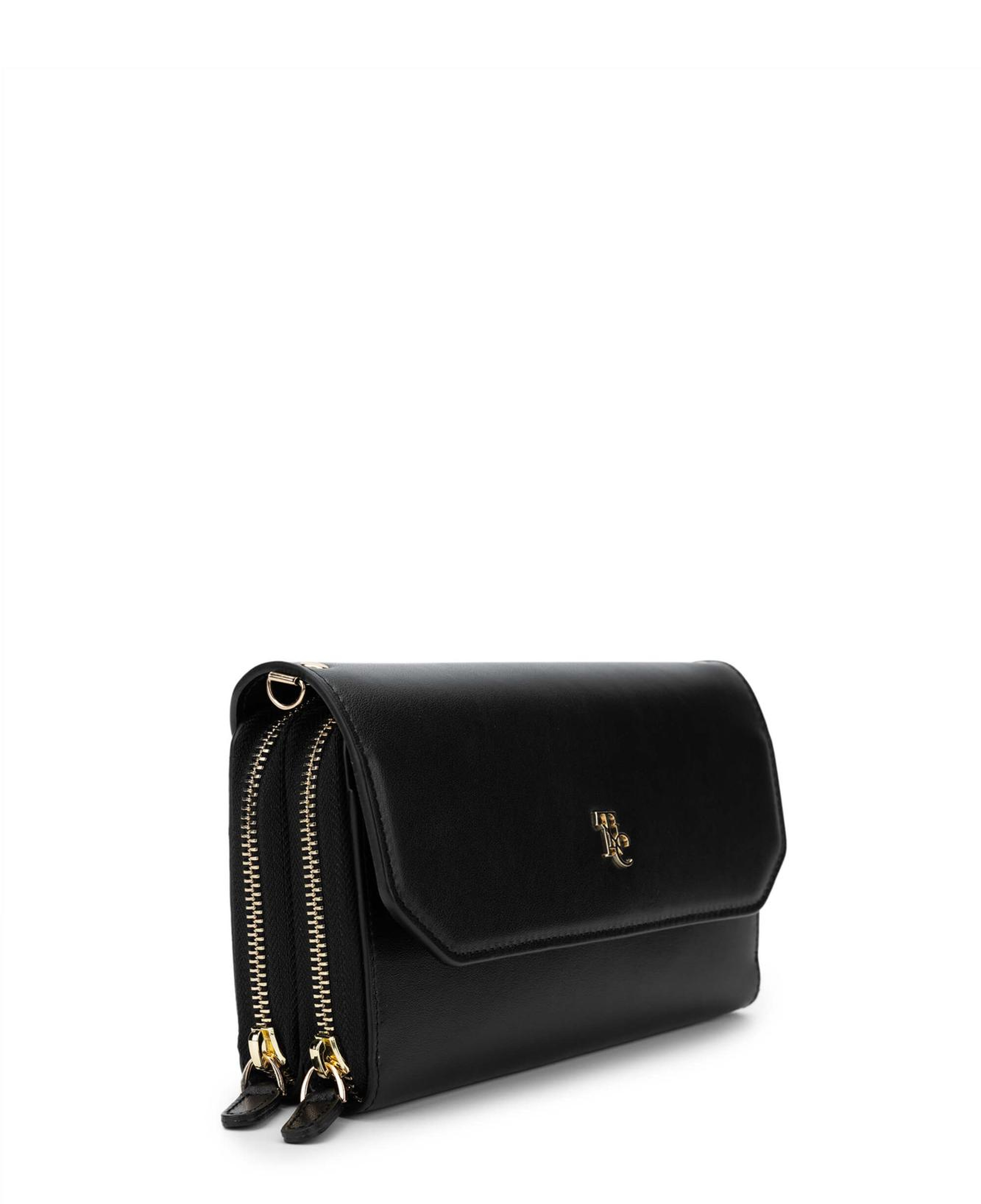 Tamer Tanca Kadın Hakiki Deri Siyah Deri Omuz Çanta