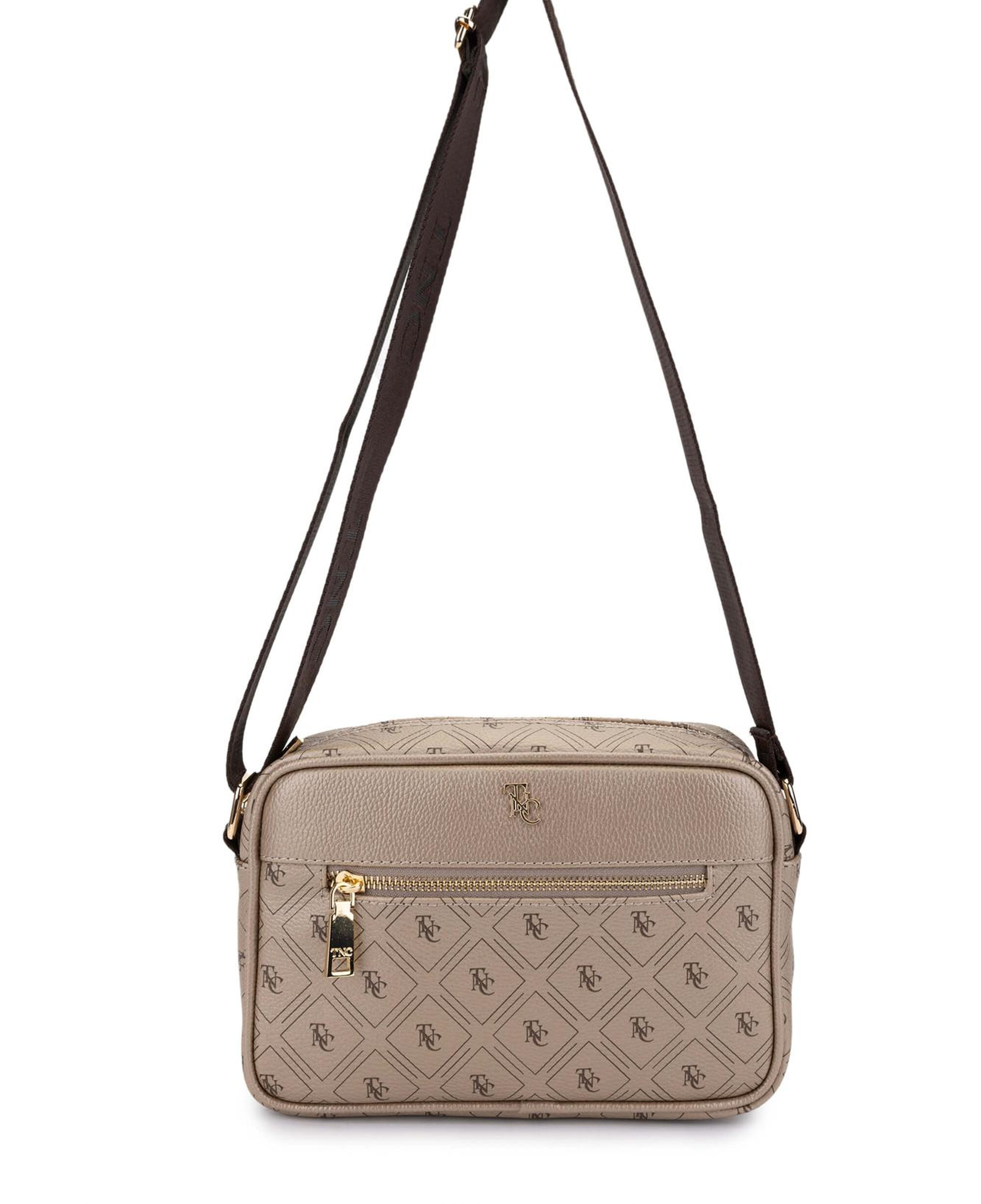 Tamer Tanca Kadın Vegan Altın Postacı Çanta