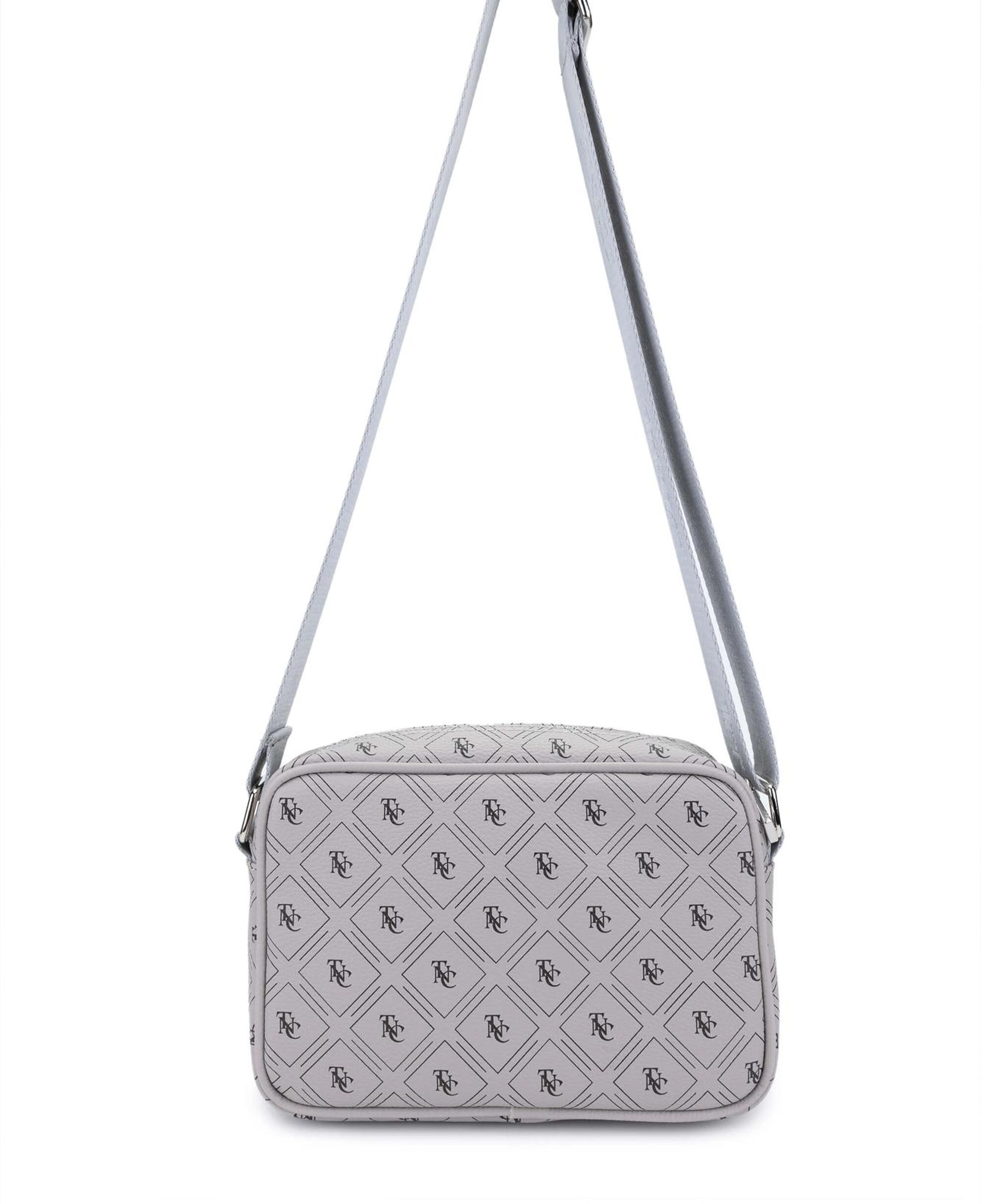 Tamer Tanca Kadın Vegan Gri Postacı Çanta