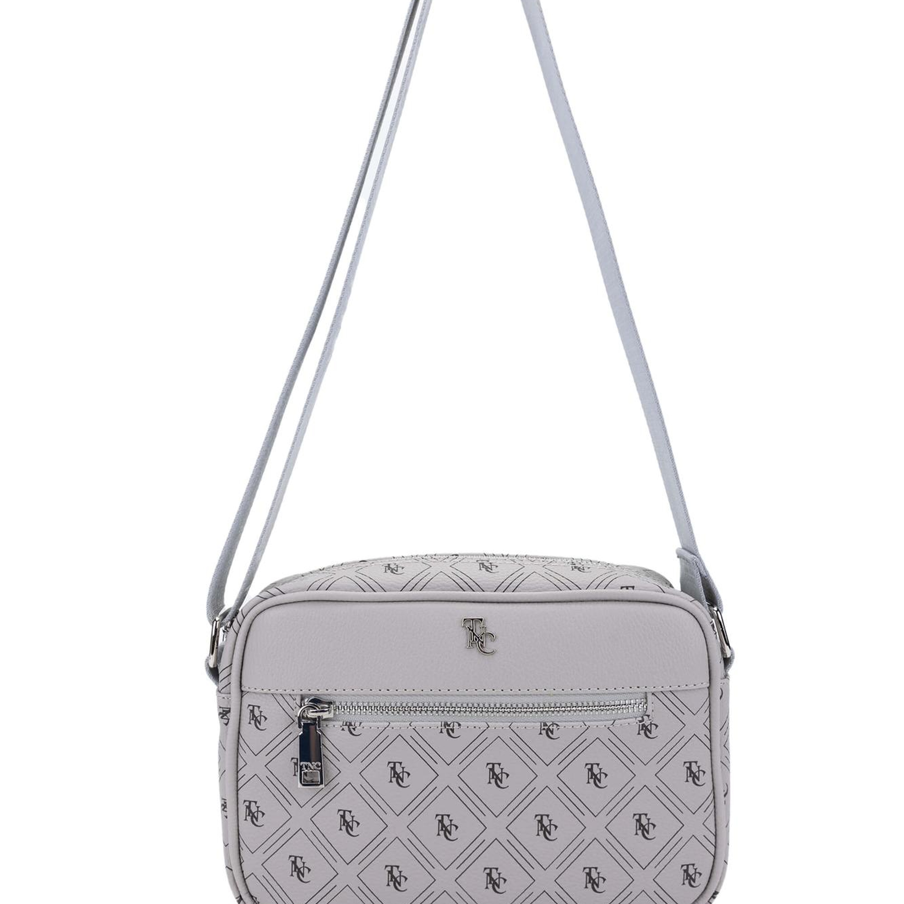 Tamer Tanca Kadın Vegan Gri Postacı Çanta