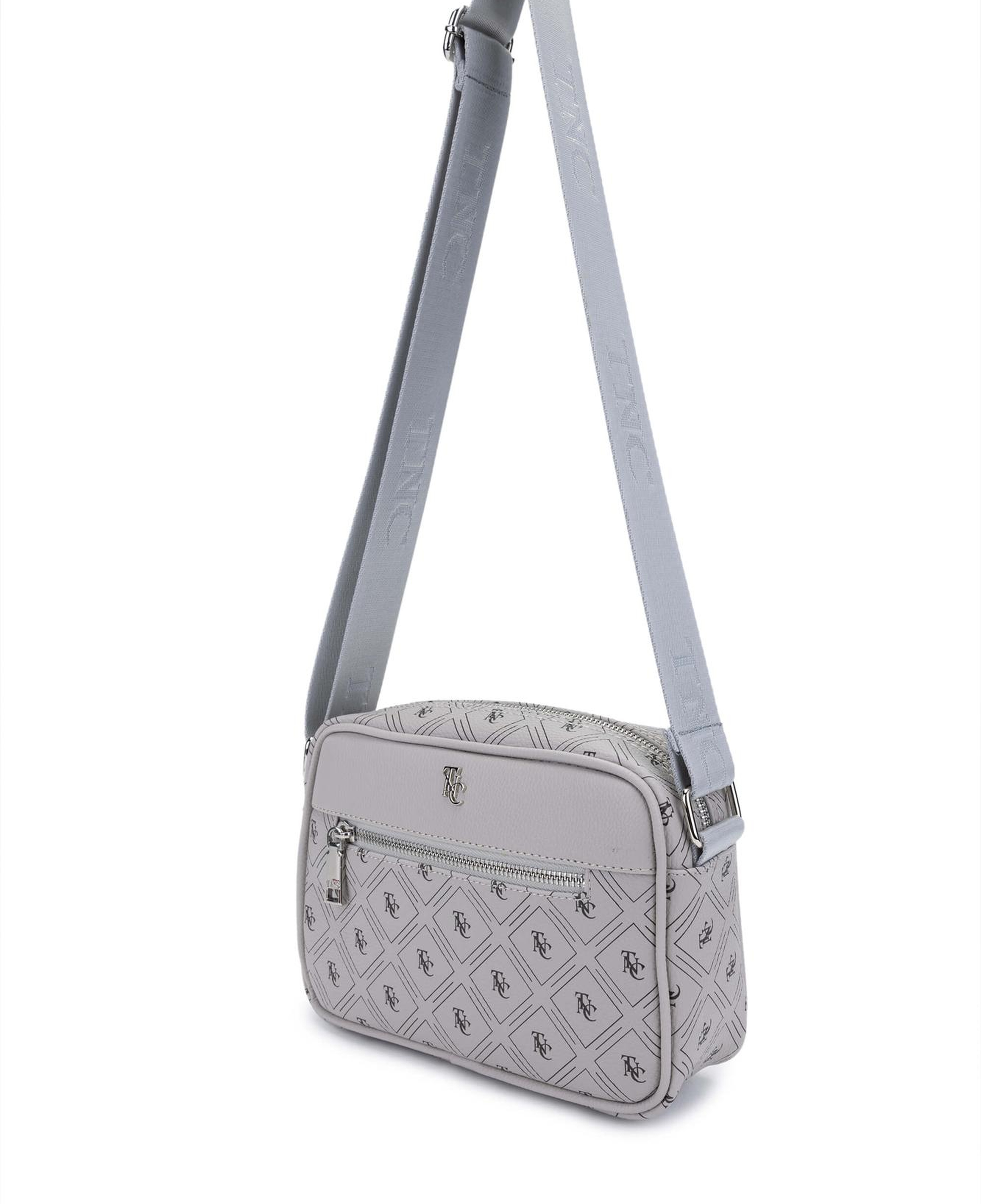 Tamer Tanca Kadın Vegan Gri Postacı Çanta