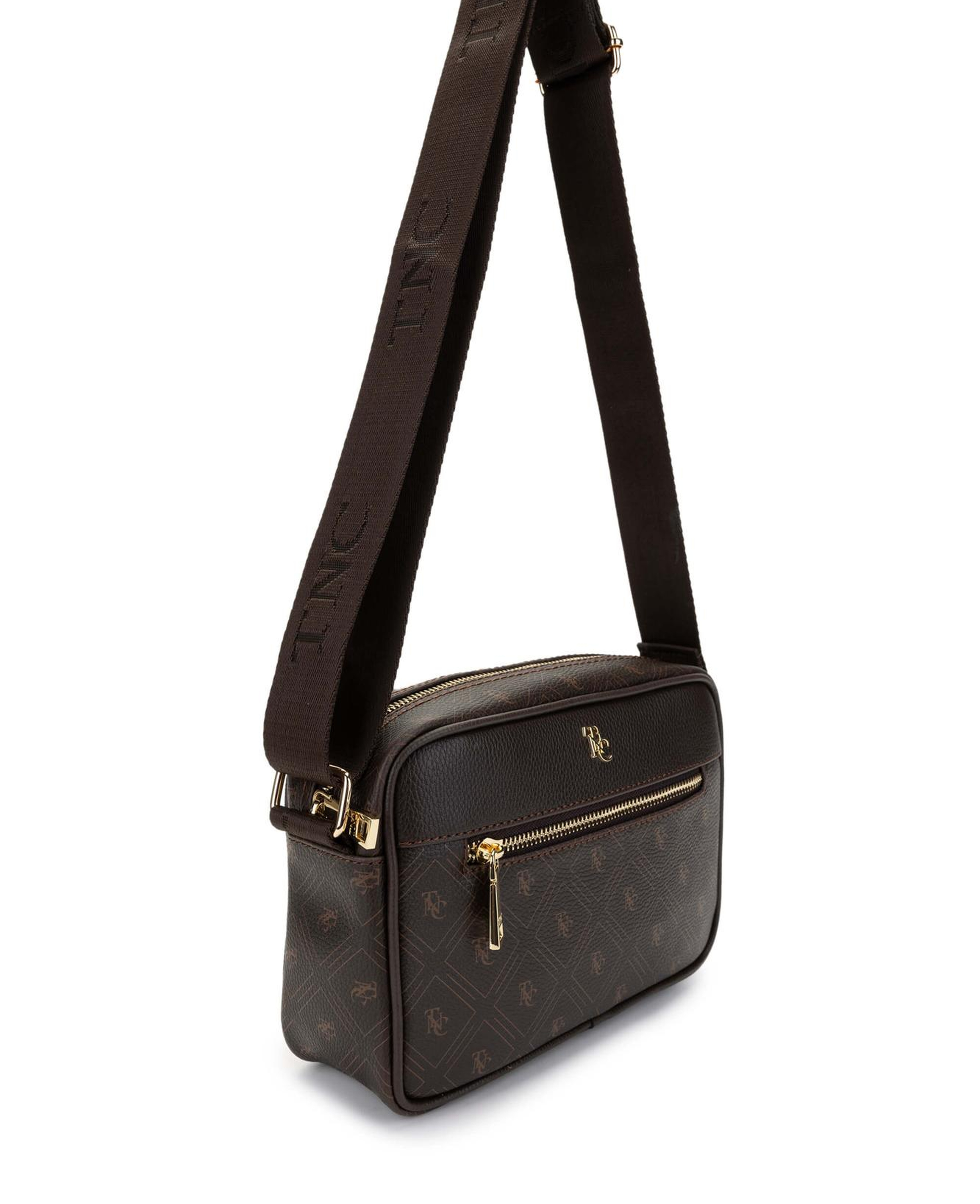 Tamer Tanca Kadın Vegan Kahverengi Postacı Çanta