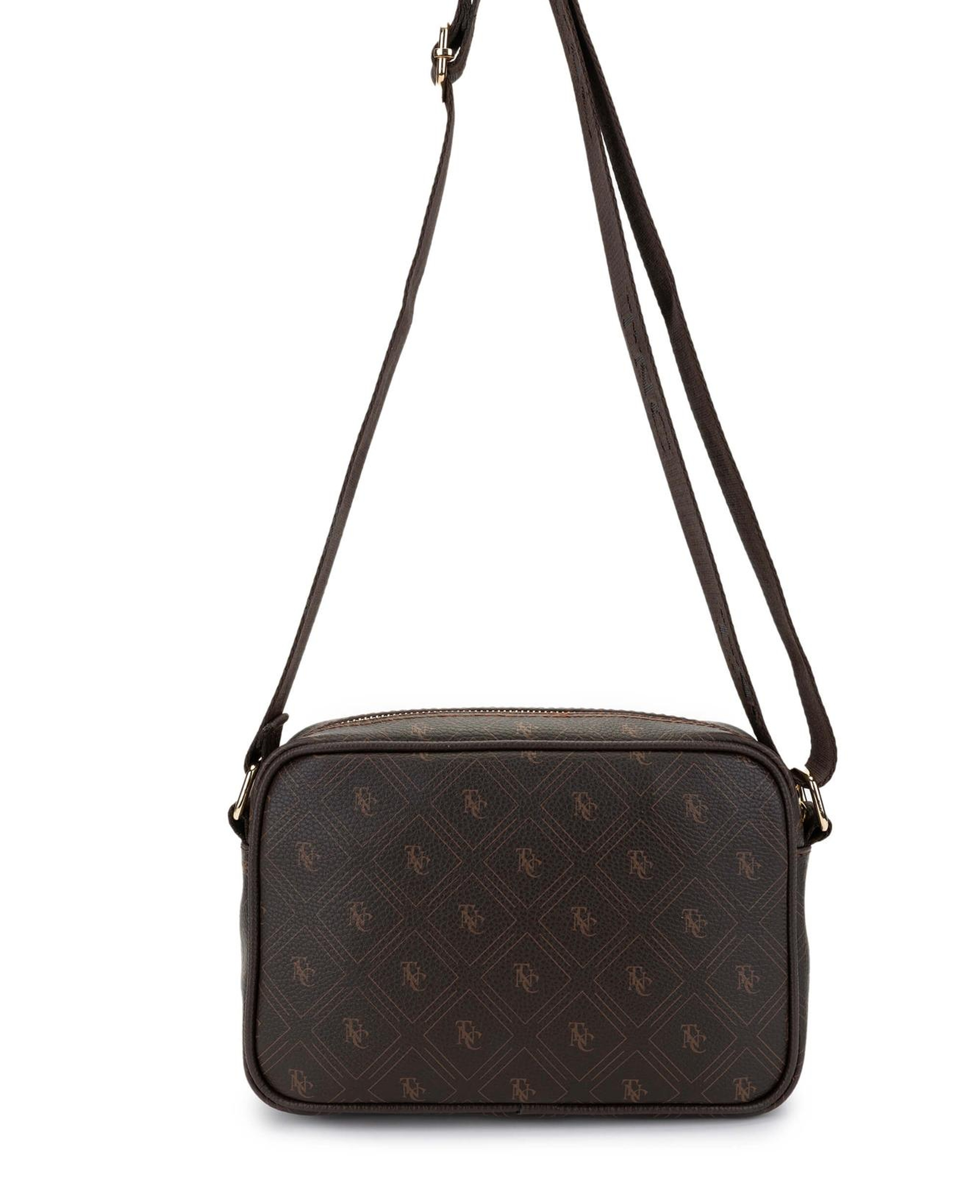 Tamer Tanca Kadın Vegan Kahverengi Postacı Çanta