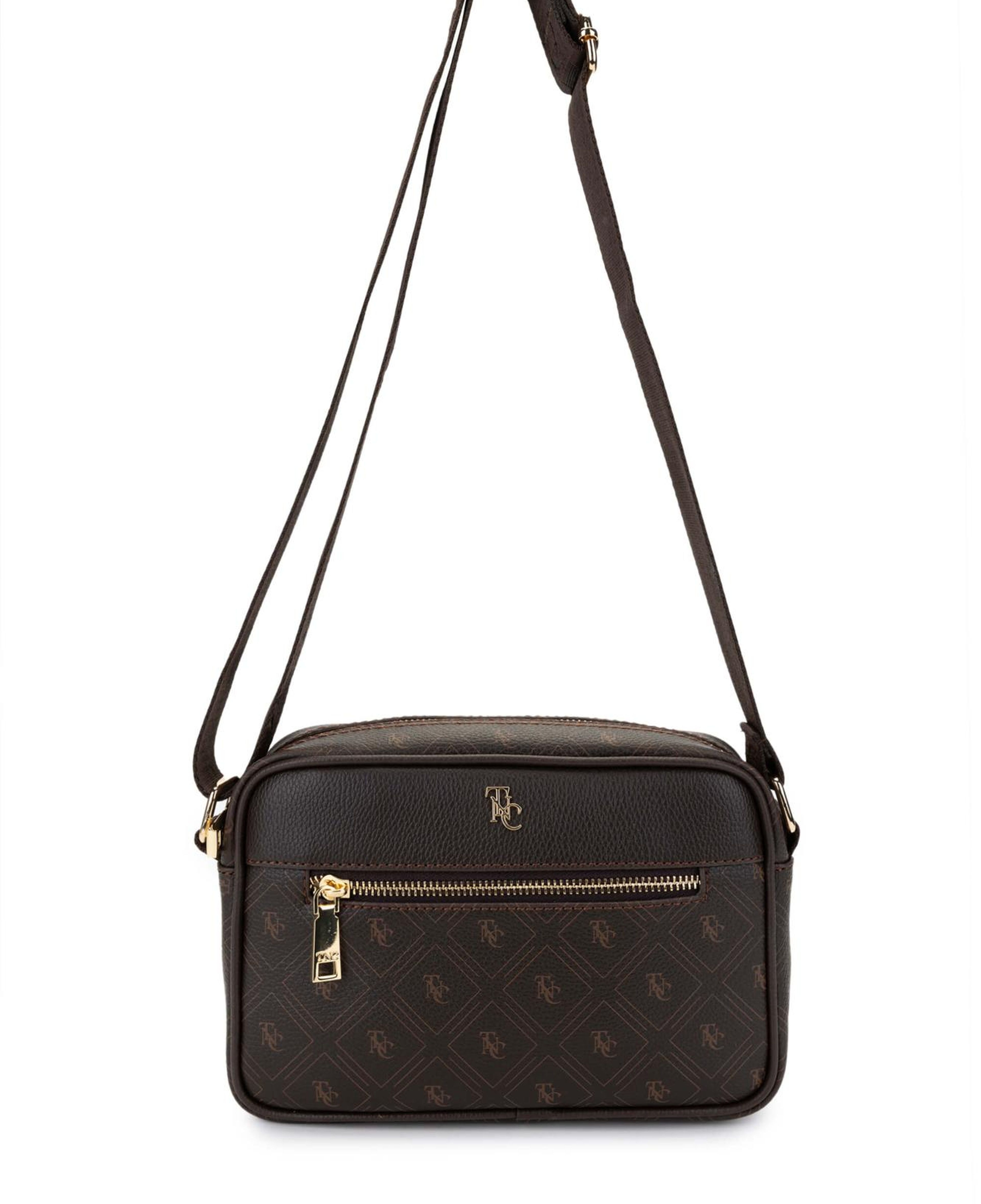 Tamer Tanca Kadın Vegan Kahverengi Postacı Çanta