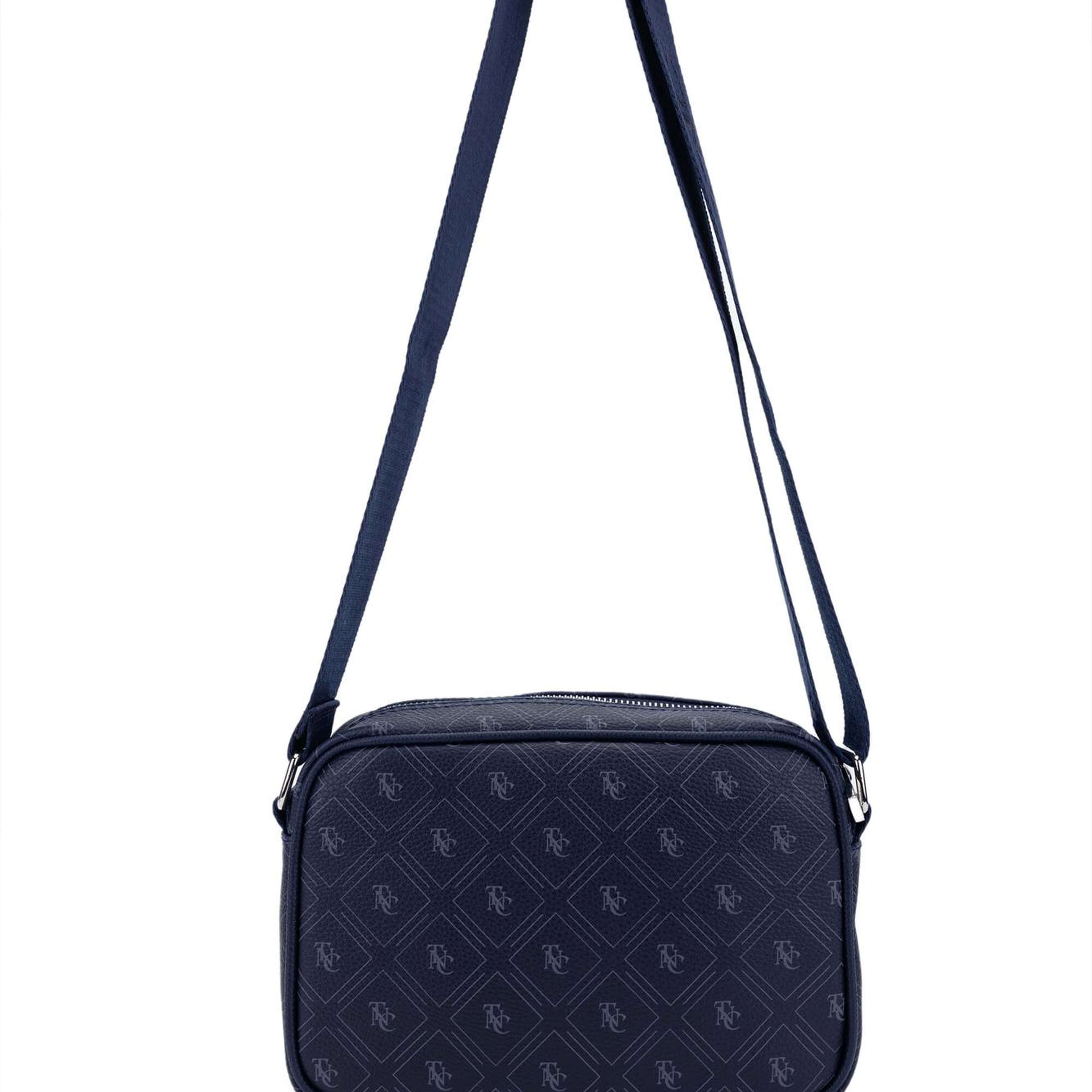 Tamer Tanca Kadın Vegan Lacivert Postacı Çanta