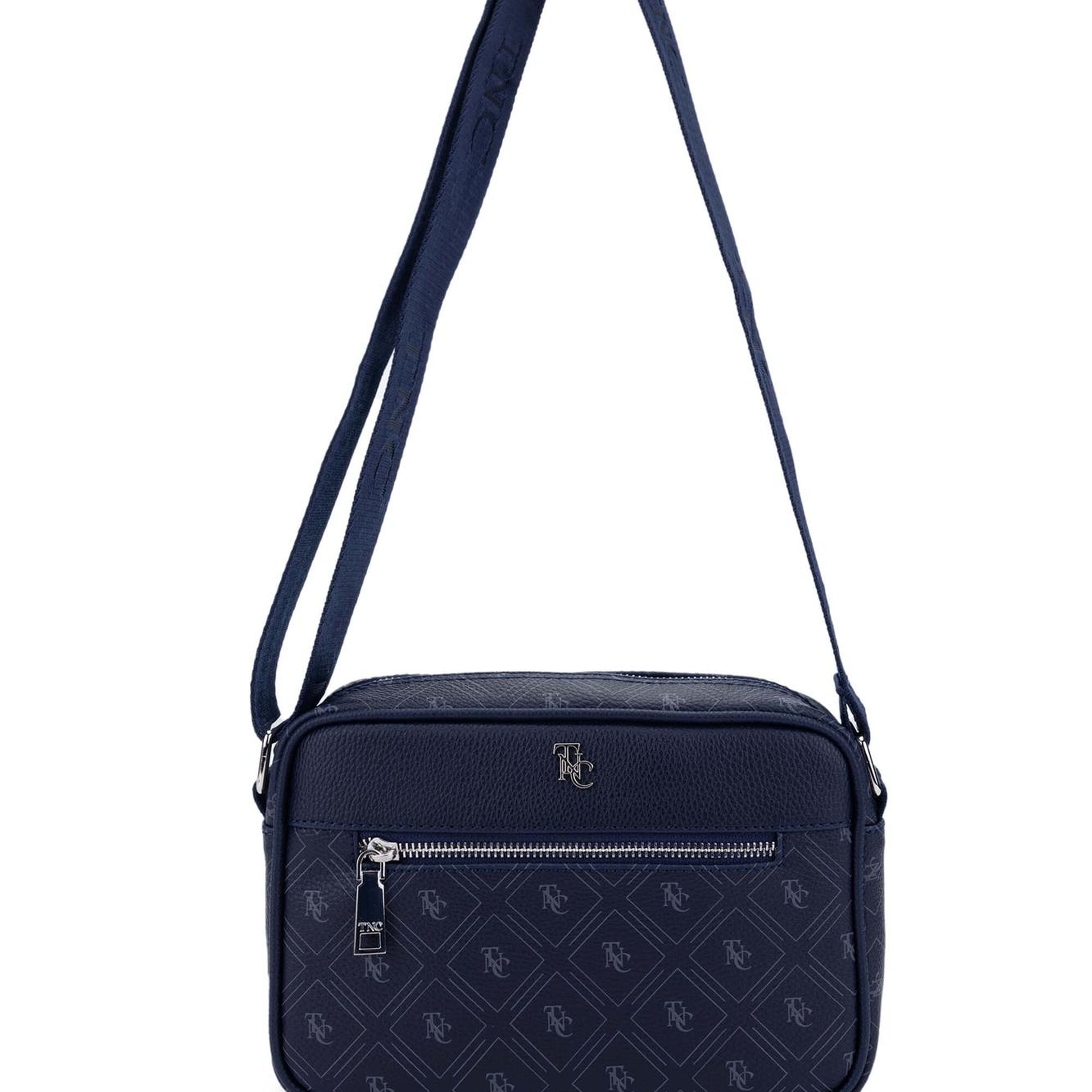 Tamer Tanca Kadın Vegan Lacivert Postacı Çanta