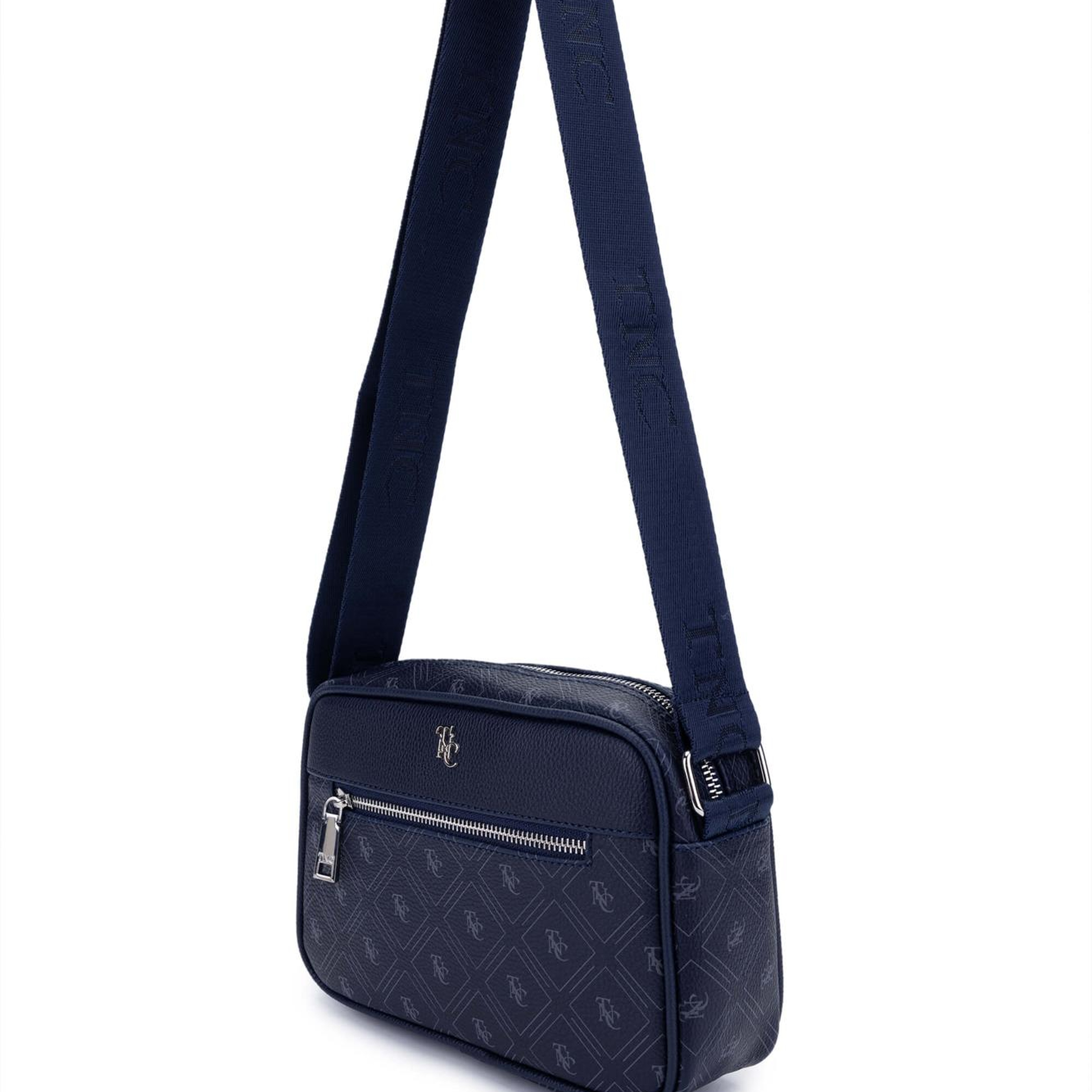 Tamer Tanca Kadın Vegan Lacivert Postacı Çanta