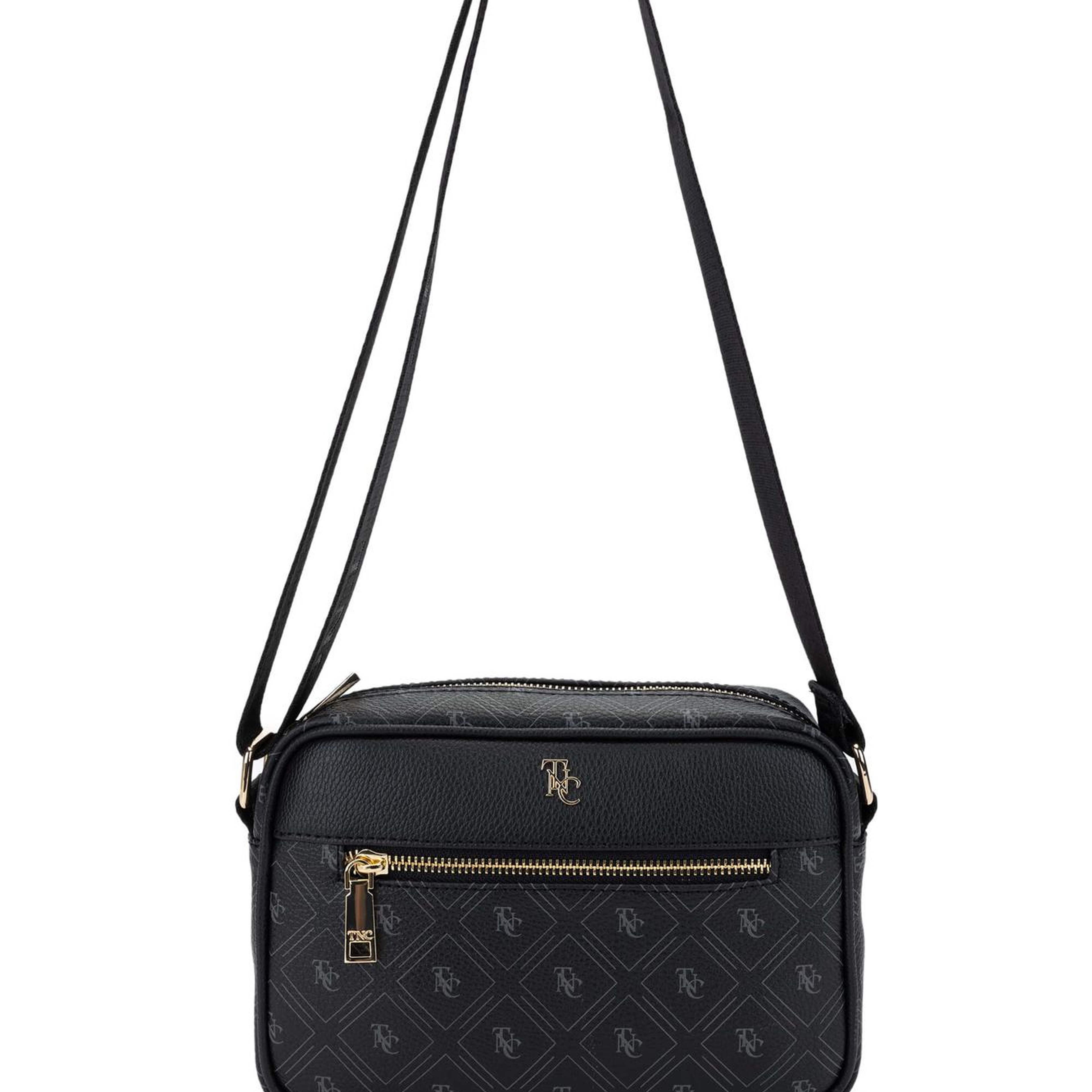 Tamer Tanca Kadın Vegan Siyah Postacı Çanta