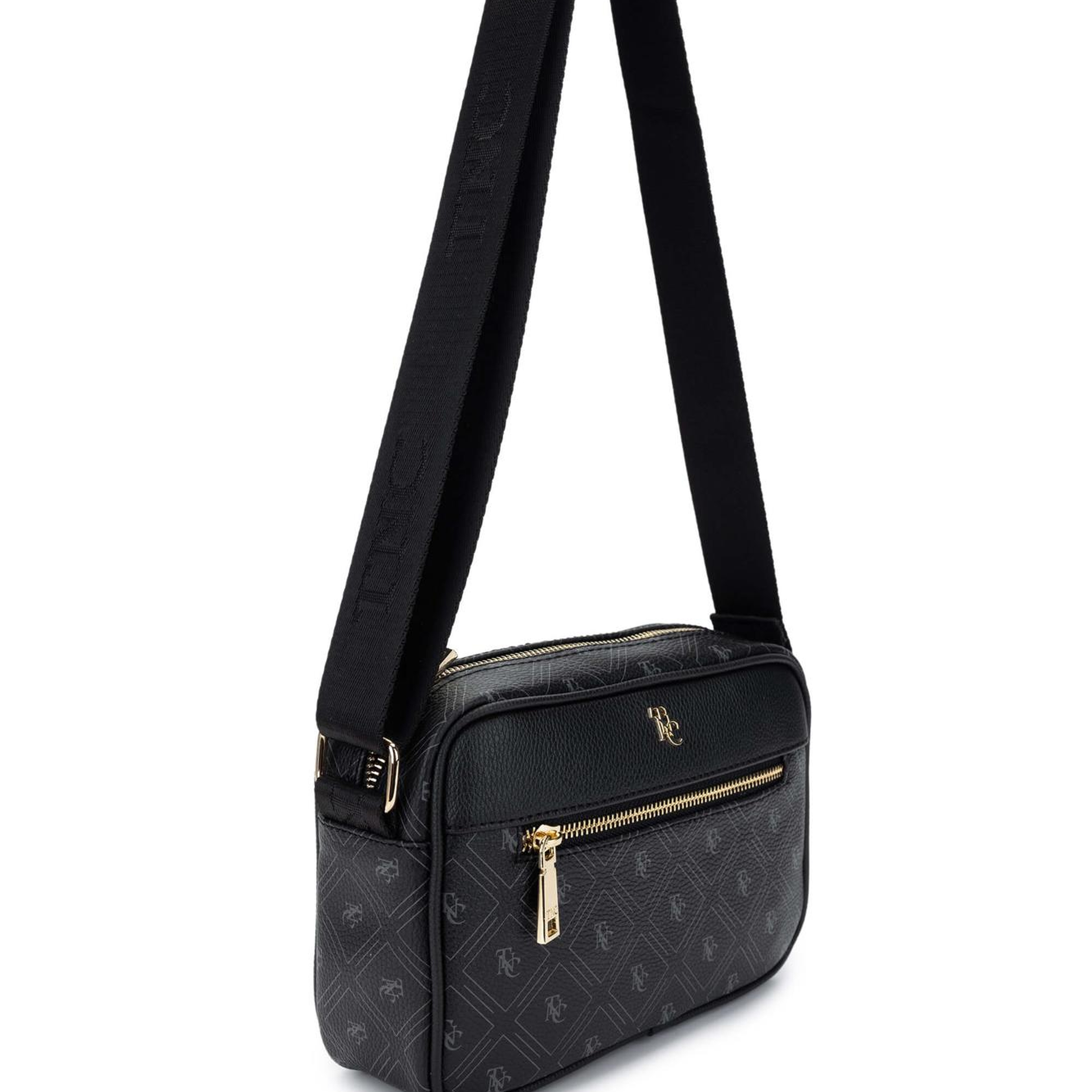 Tamer Tanca Kadın Vegan Siyah Postacı Çanta