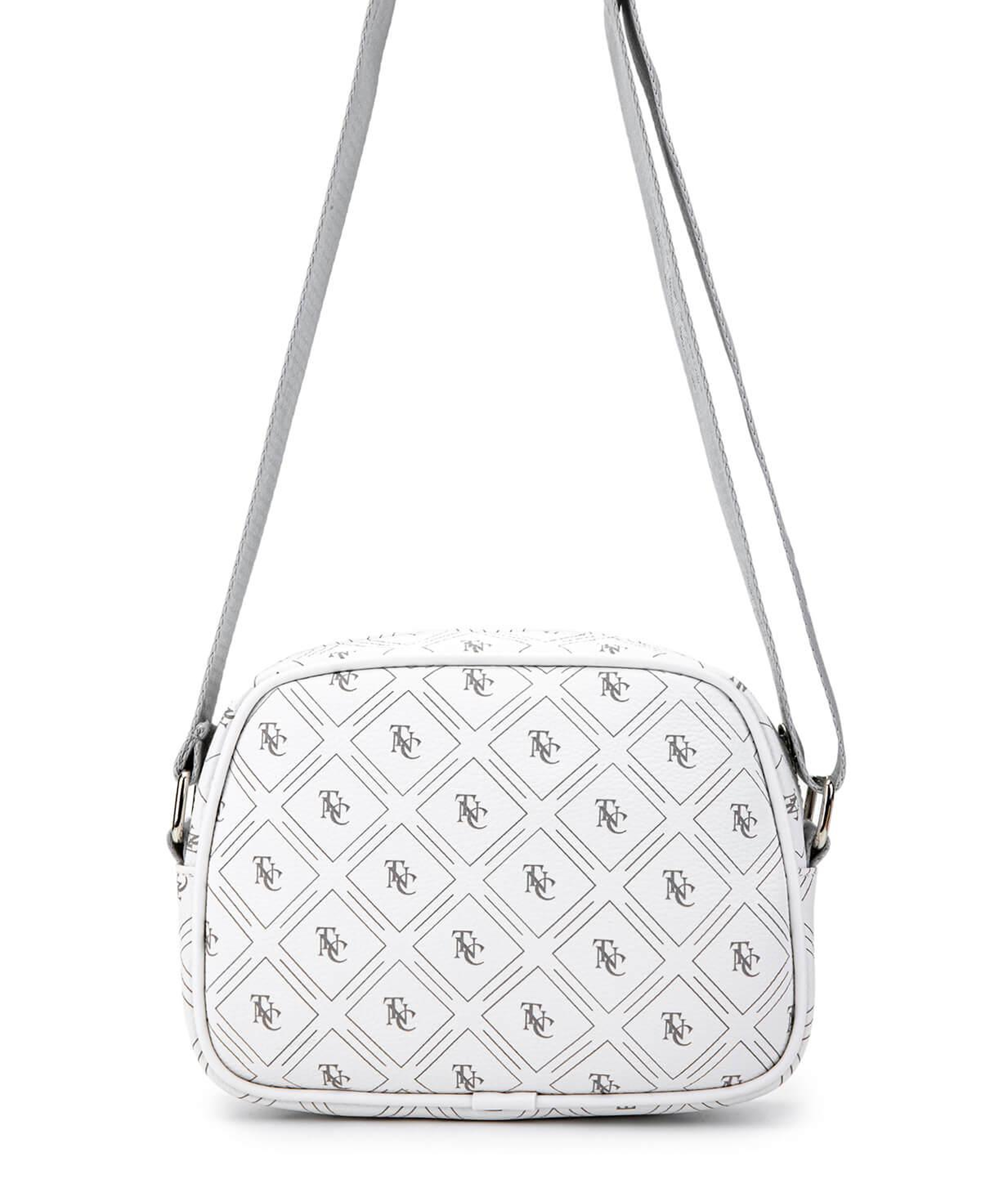 Tamer Tanca Kadın Vegan Beyaz Postacı Çanta