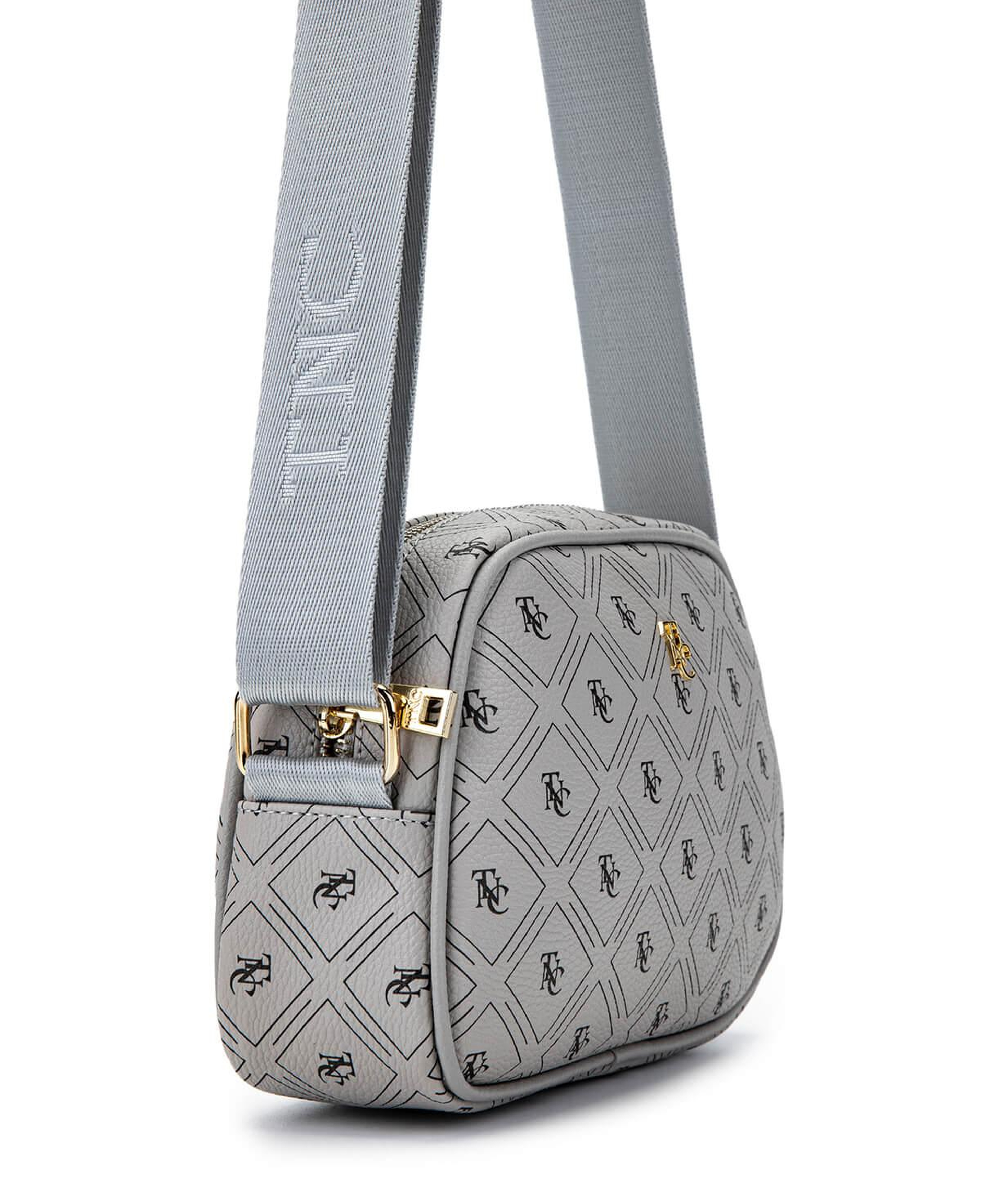 Tamer Tanca Kadın Vegan Gri Postacı Çanta