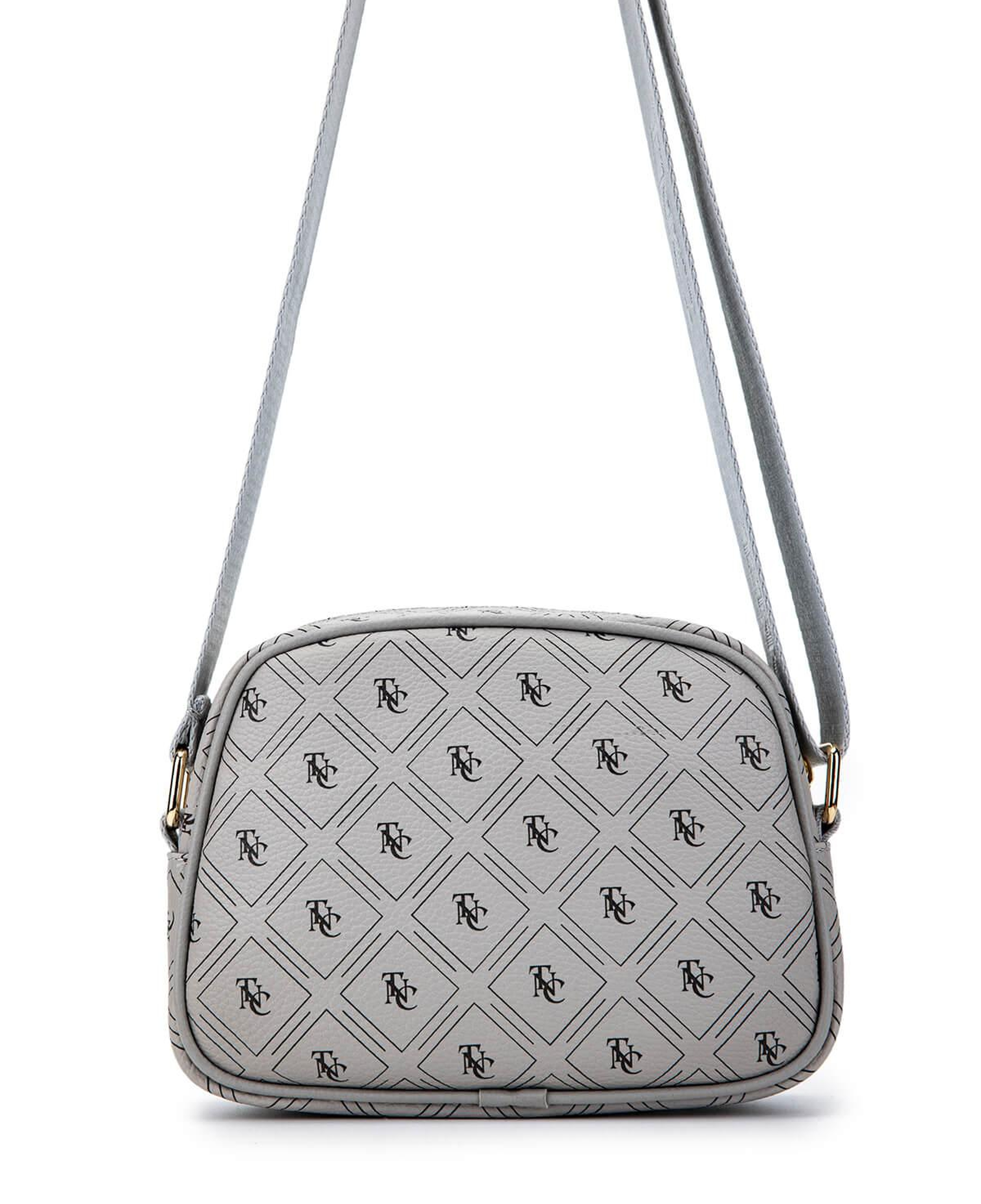 Tamer Tanca Kadın Vegan Gri Postacı Çanta