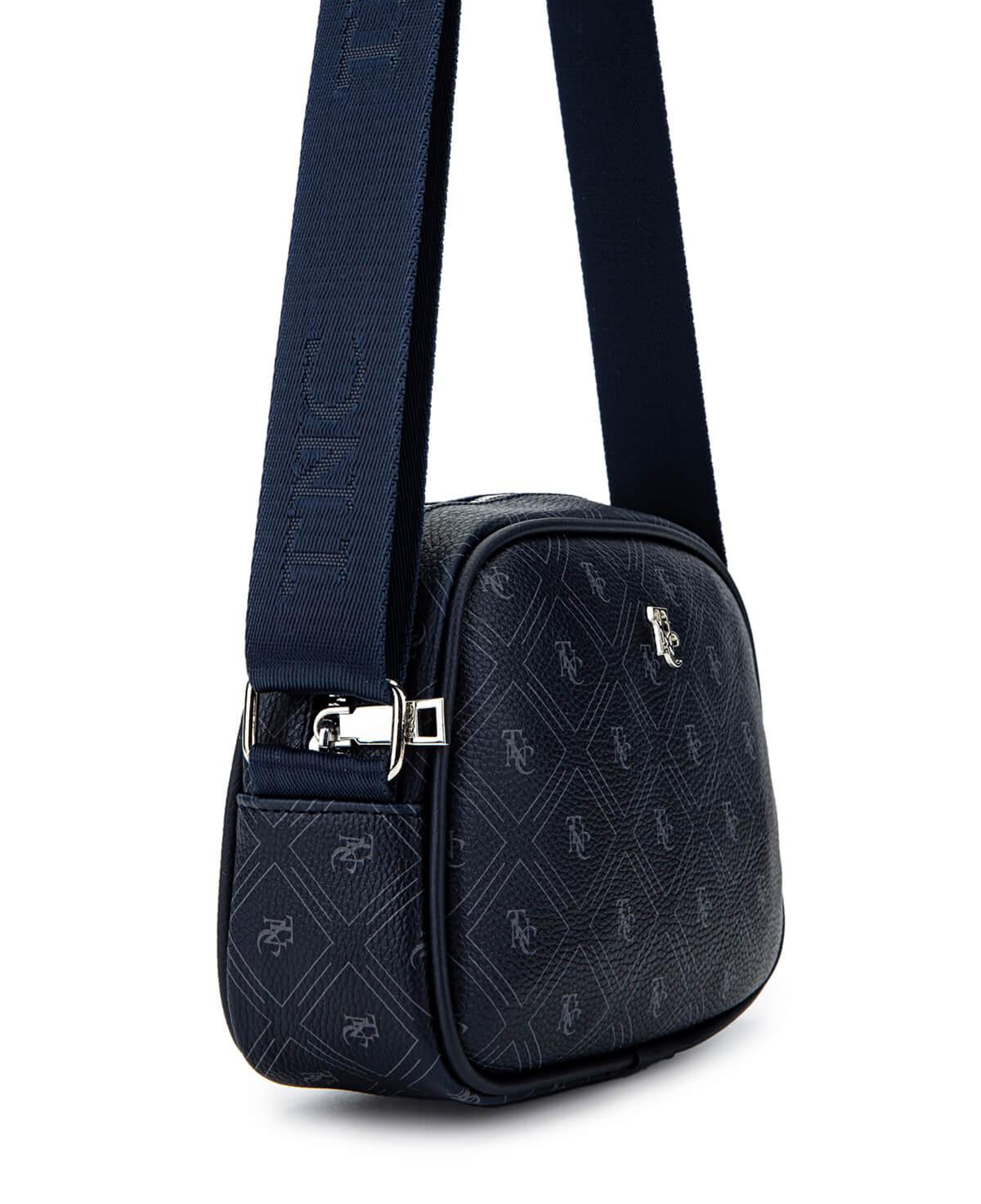 Tamer Tanca Kadın Vegan Lacivert Postacı Çanta