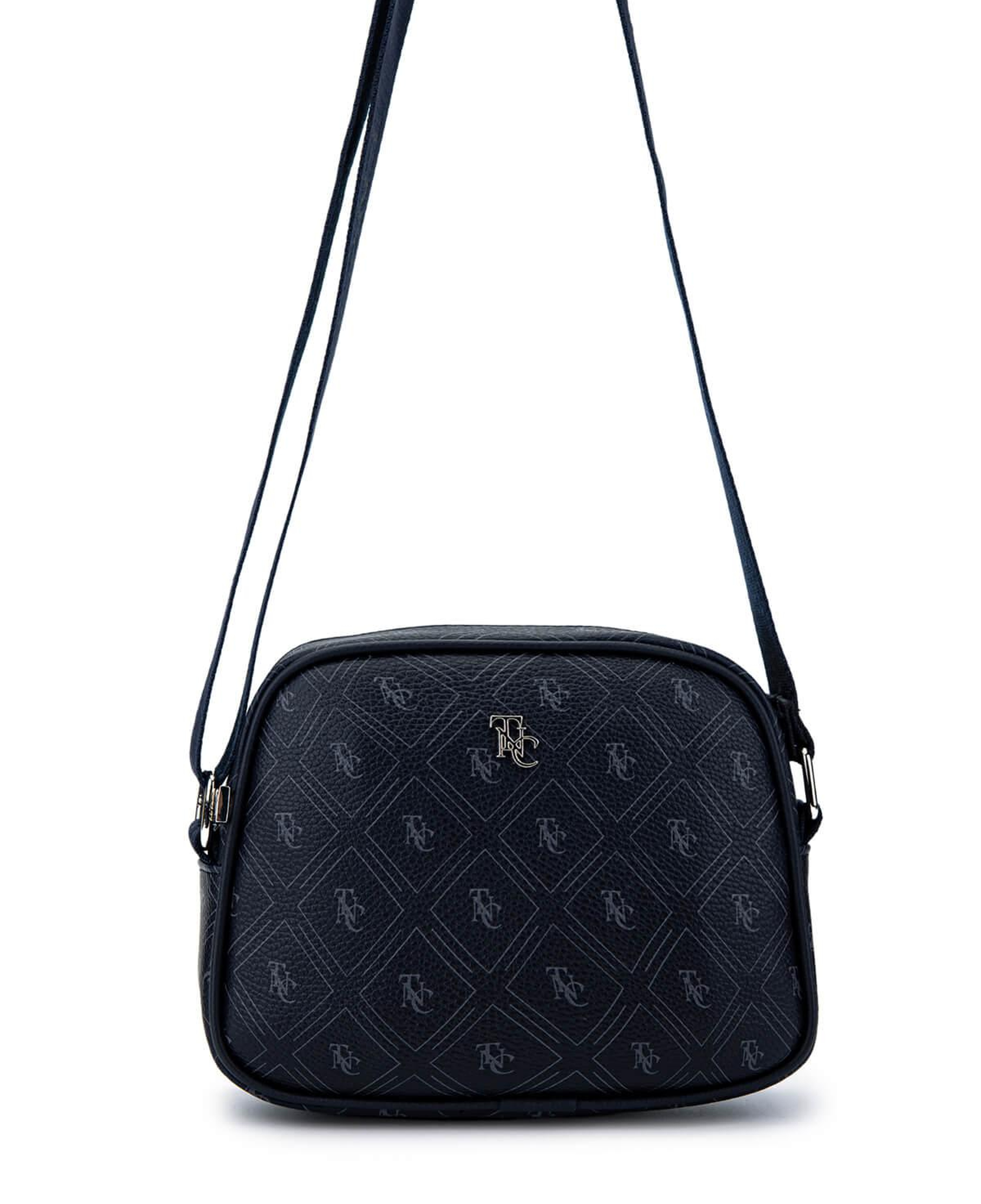 Tamer Tanca Kadın Vegan Lacivert Postacı Çanta