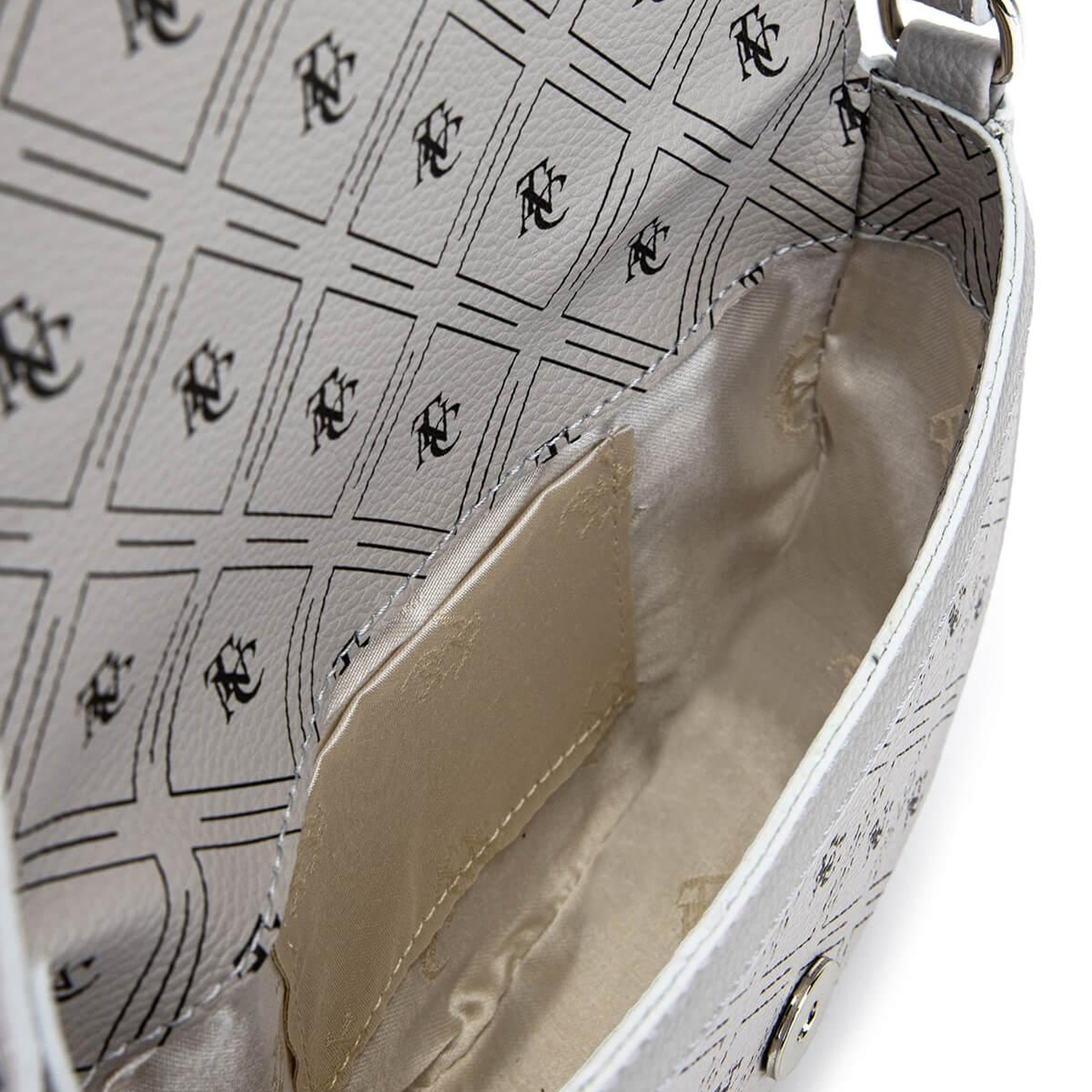 Tamer Tanca Kadın Suni Deri Gri Postacı Çanta