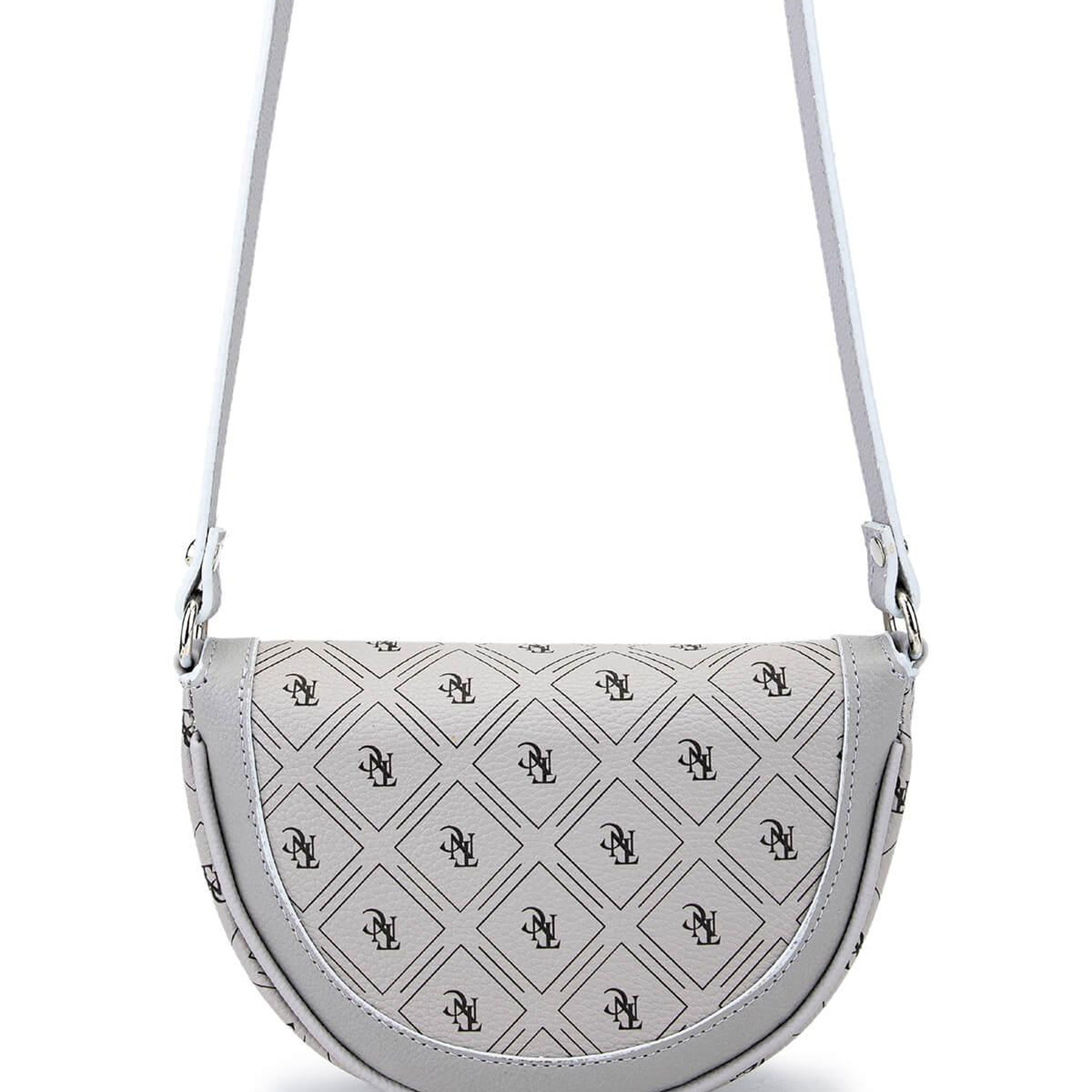 Tamer Tanca Kadın Suni Deri Gri Postacı Çanta