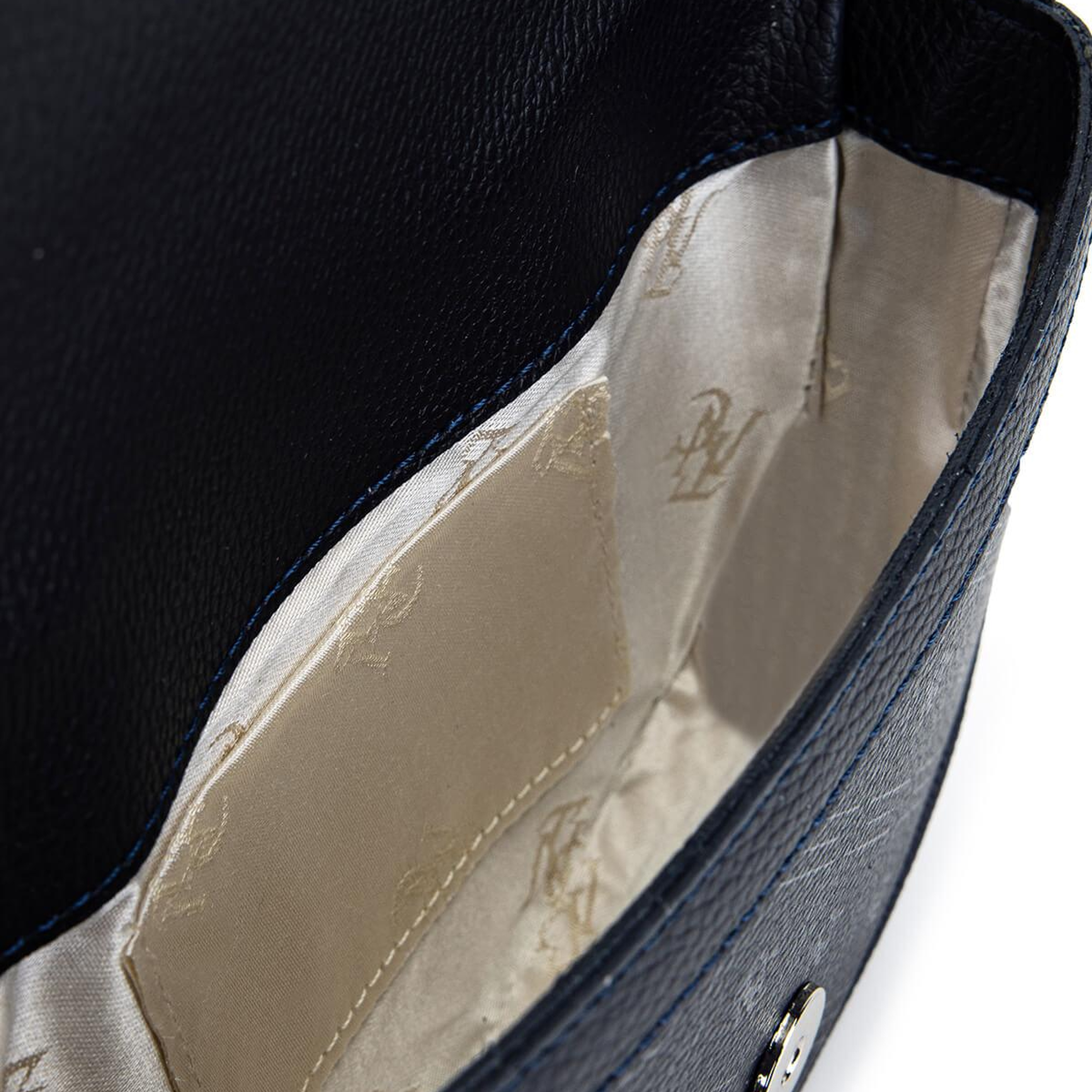 Tamer Tanca Kadın Suni Deri Lacivert Desen Postacı Çanta