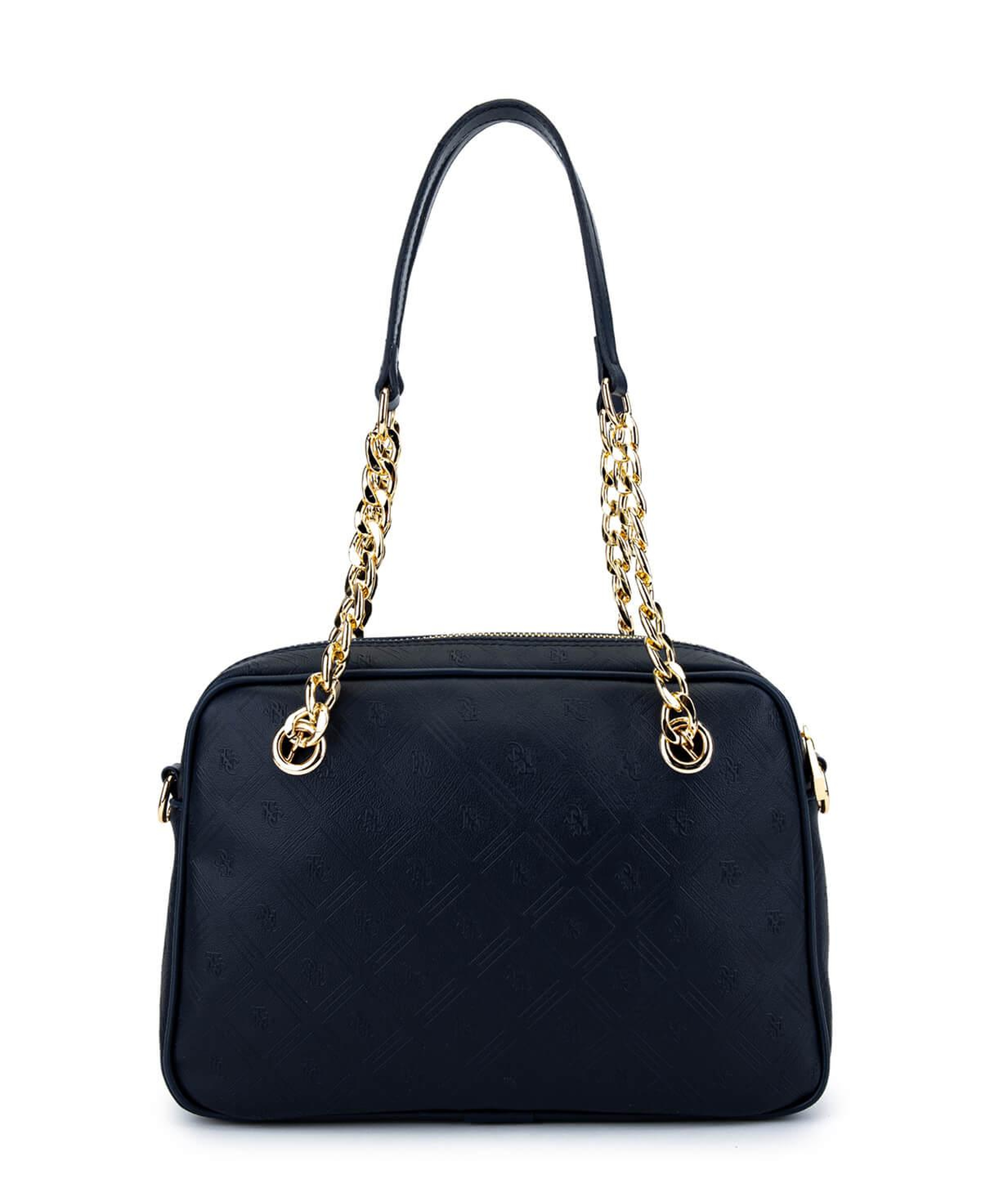 Tamer Tanca Kadın Suni Deri Lacivert Postacı Çanta