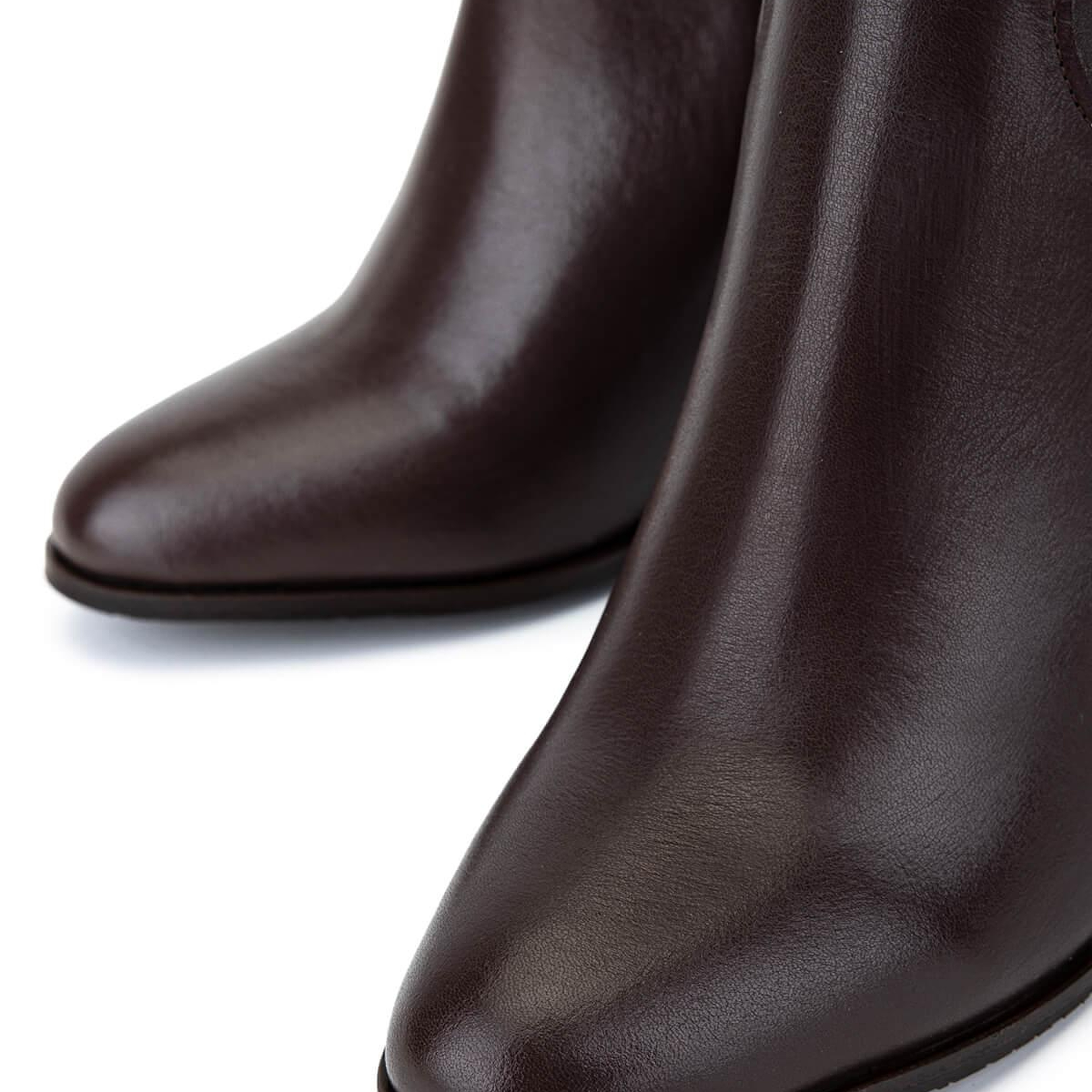 Tamer Tanca Kadın Hakiki Deri Kahverengi Klasik Çizme