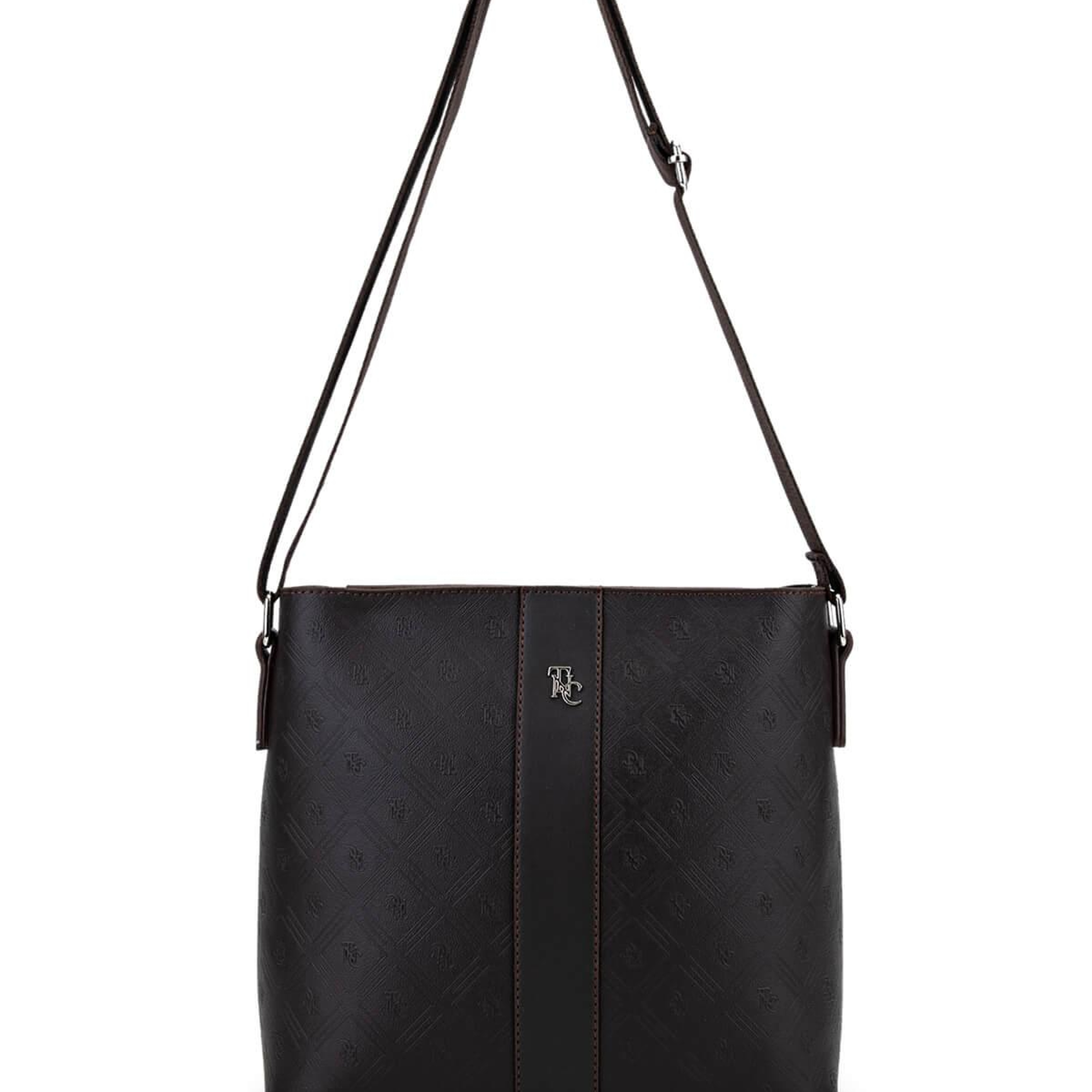 Tamer Tanca Kadın Suni Deri Kahverengi Postacı Çanta