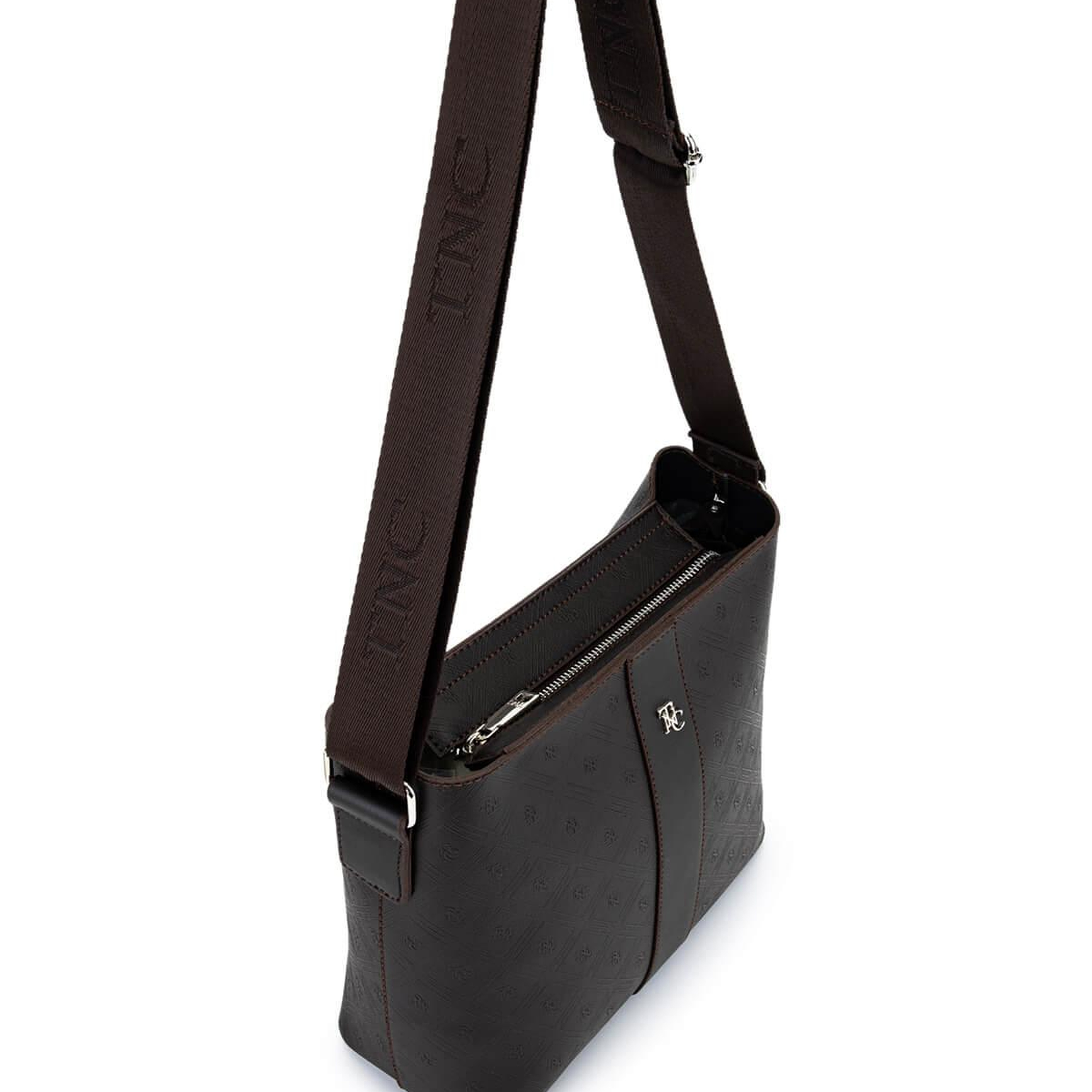 Tamer Tanca Kadın Suni Deri Kahverengi Postacı Çanta