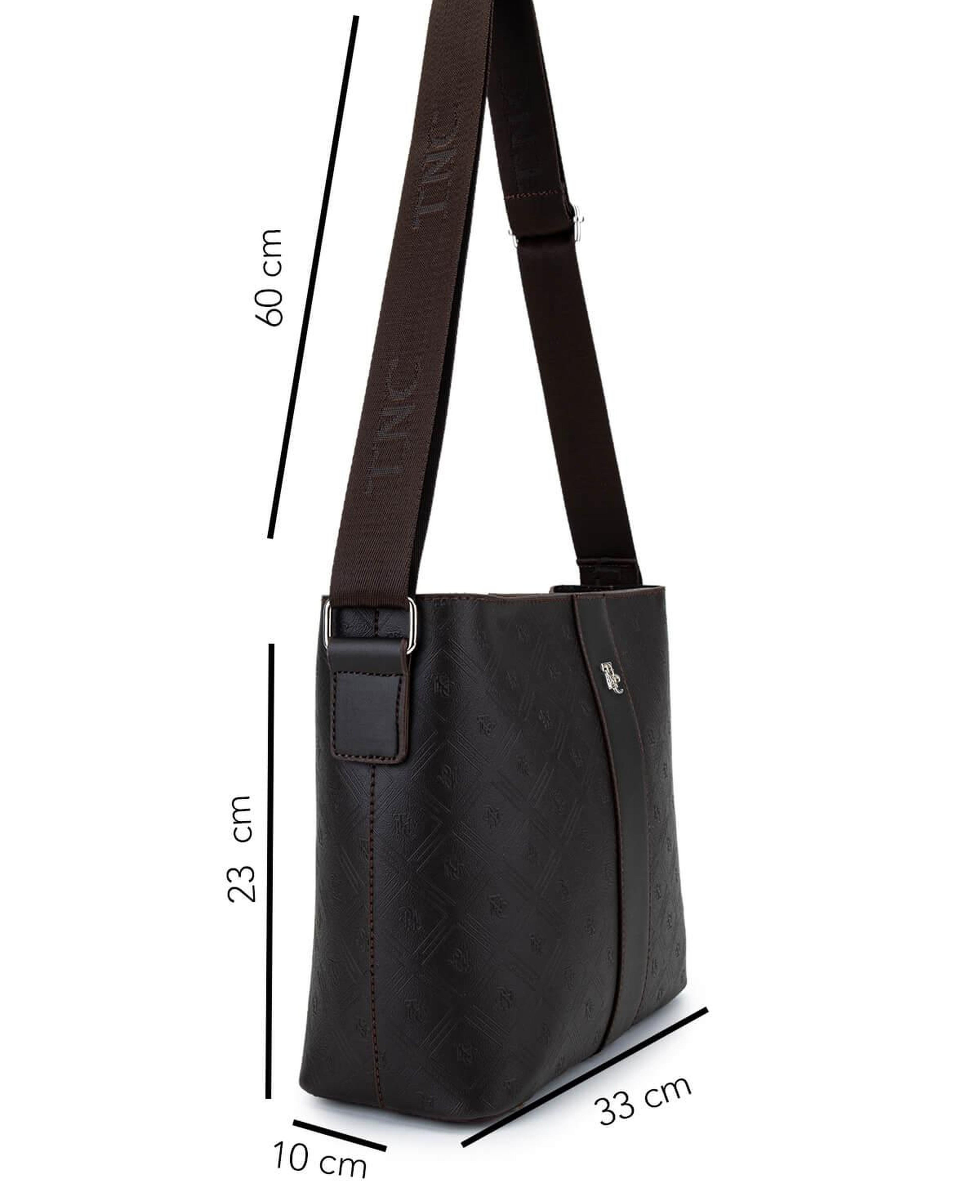 Tamer Tanca Kadın Suni Deri Kahverengi Postacı Çanta