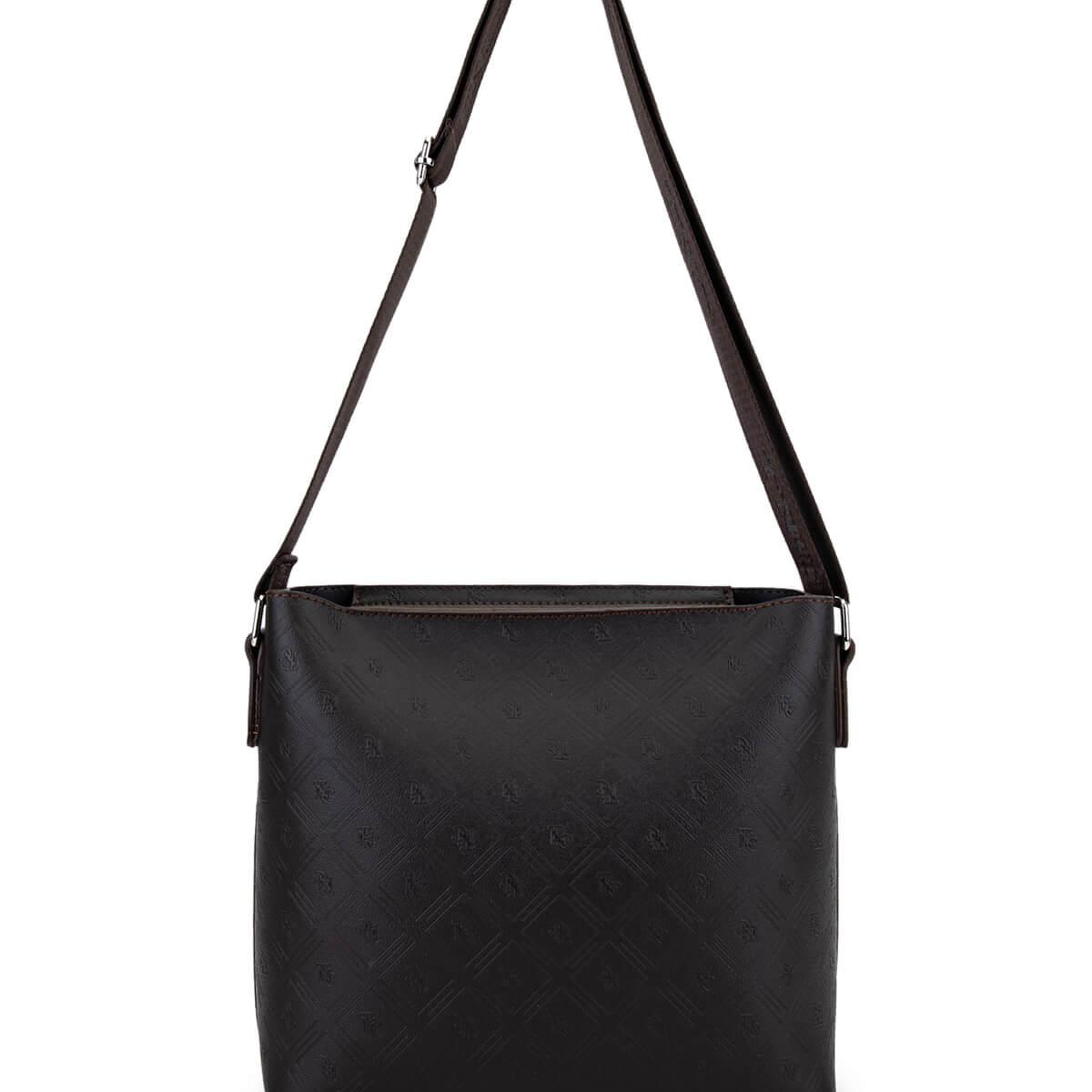 Tamer Tanca Kadın Suni Deri Kahverengi Postacı Çanta