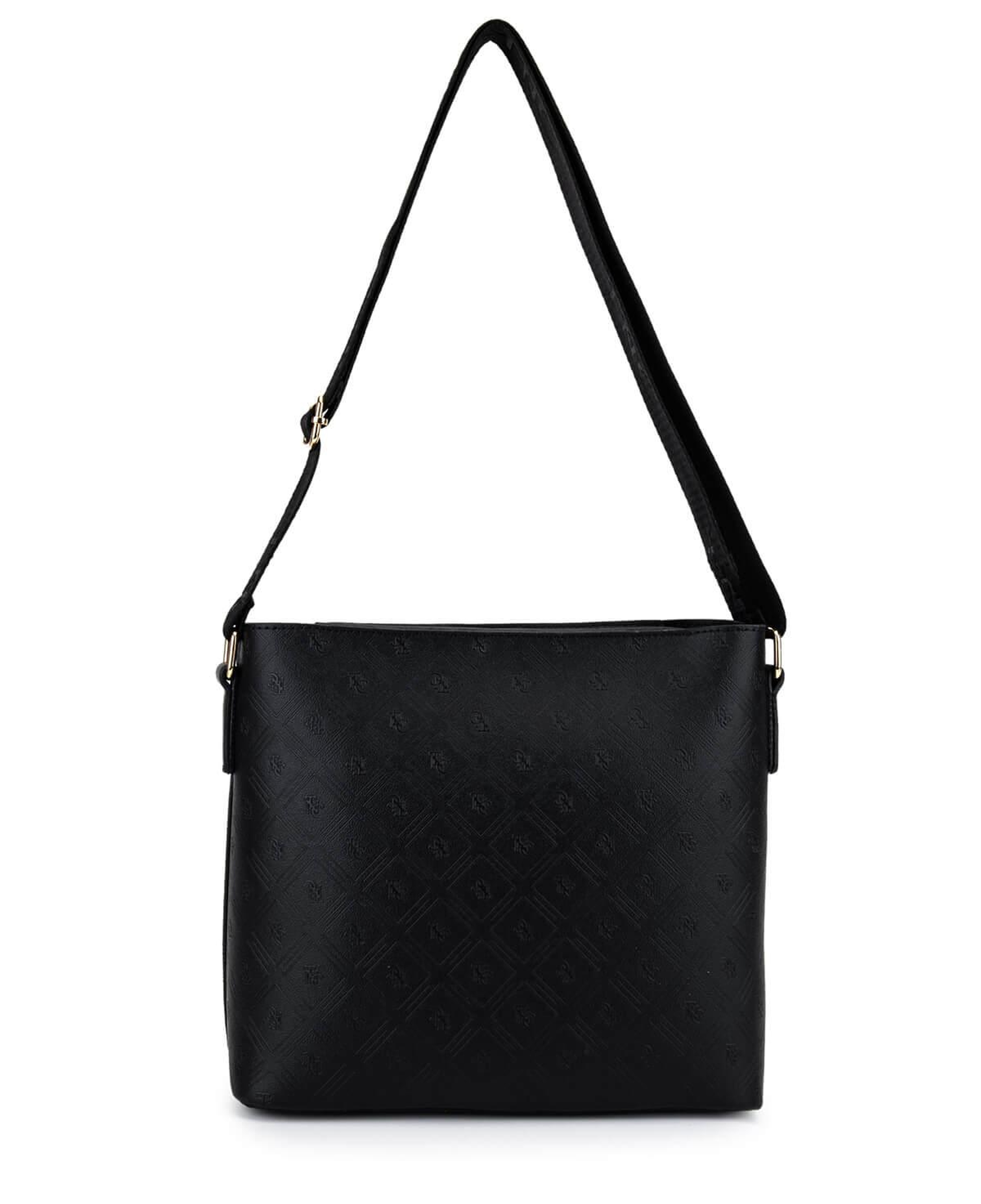 Tamer Tanca Kadın Suni Deri Siyah Postacı Çanta