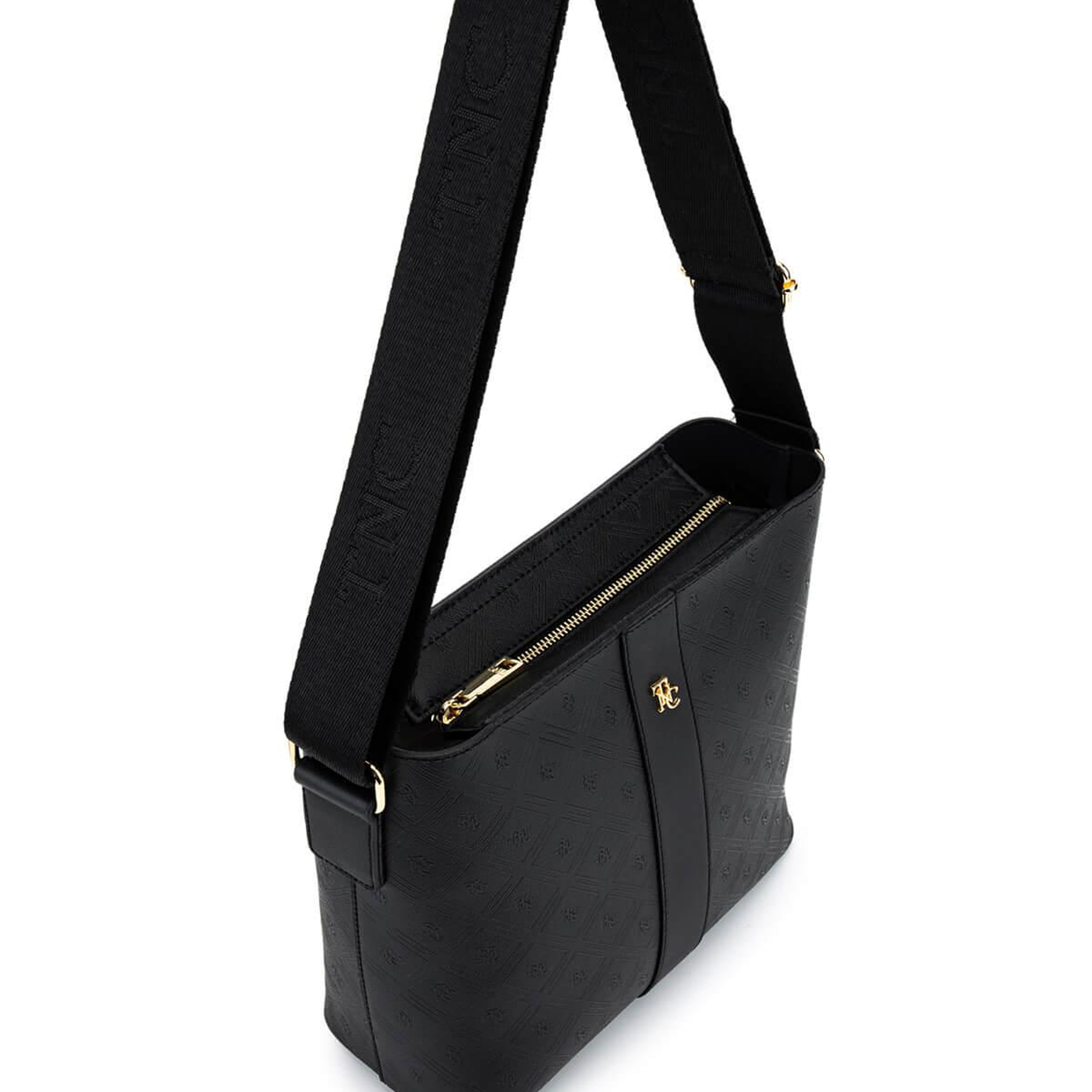 Tamer Tanca Kadın Suni Deri Siyah Postacı Çanta