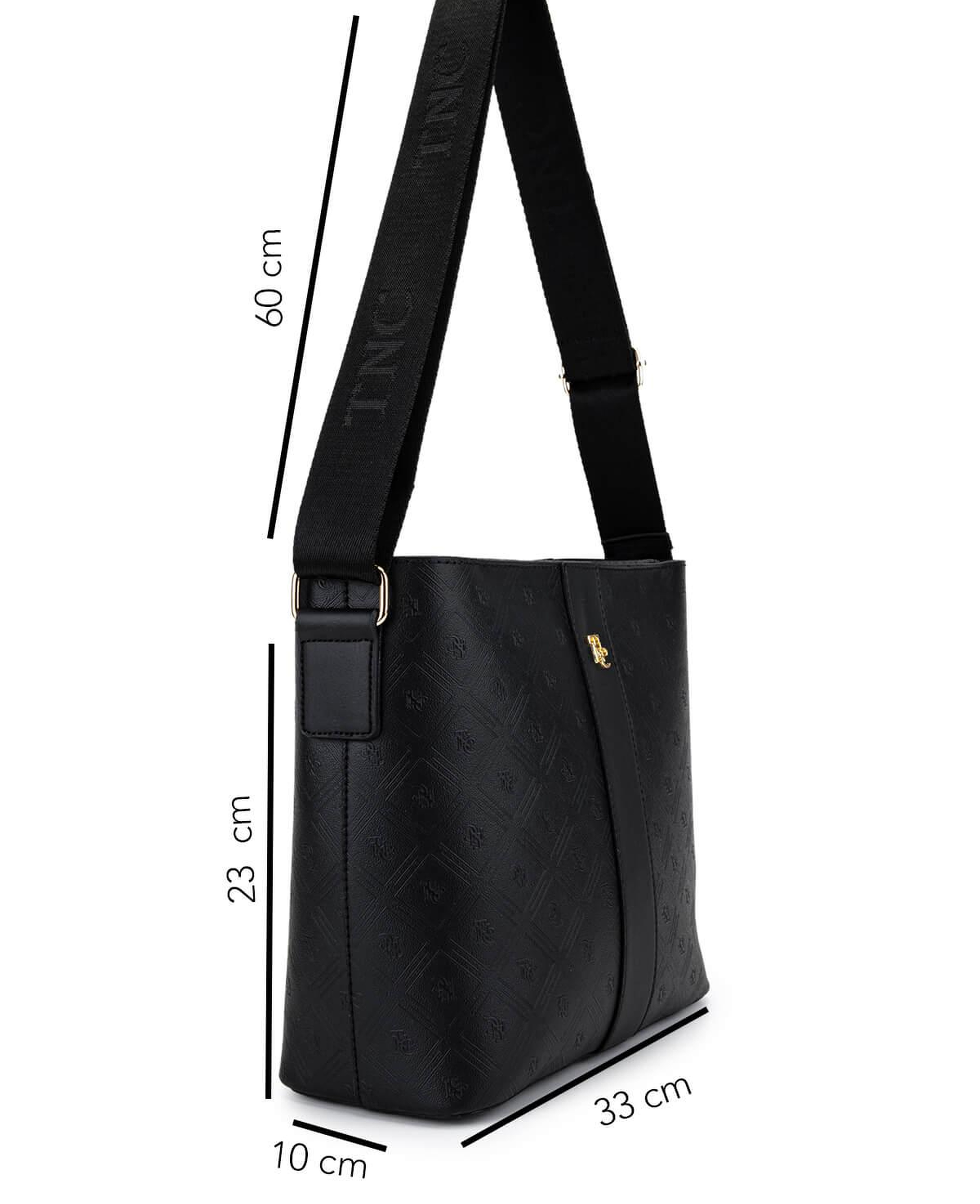 Tamer Tanca Kadın Suni Deri Siyah Postacı Çanta