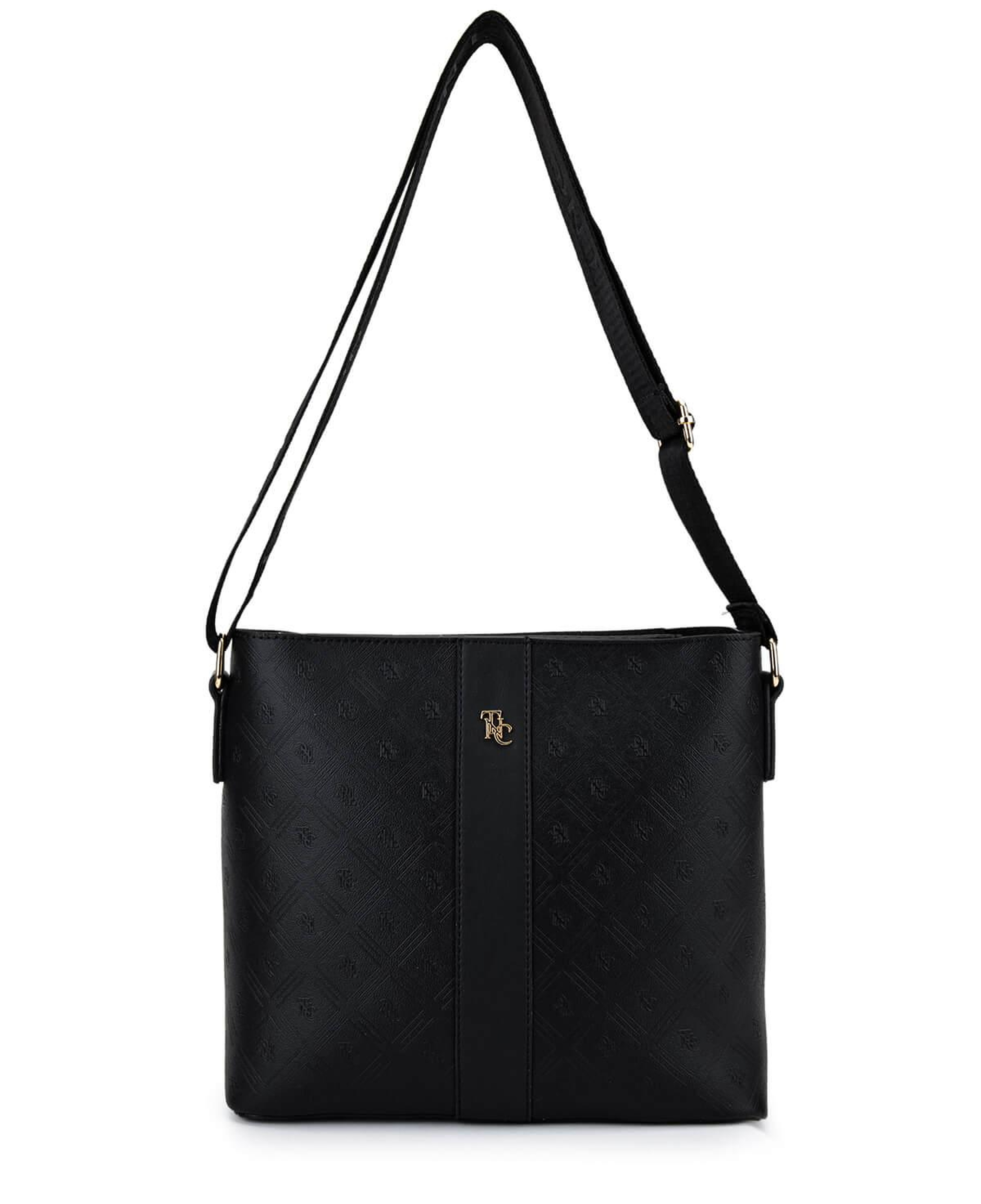 Tamer Tanca Kadın Suni Deri Siyah Postacı Çanta