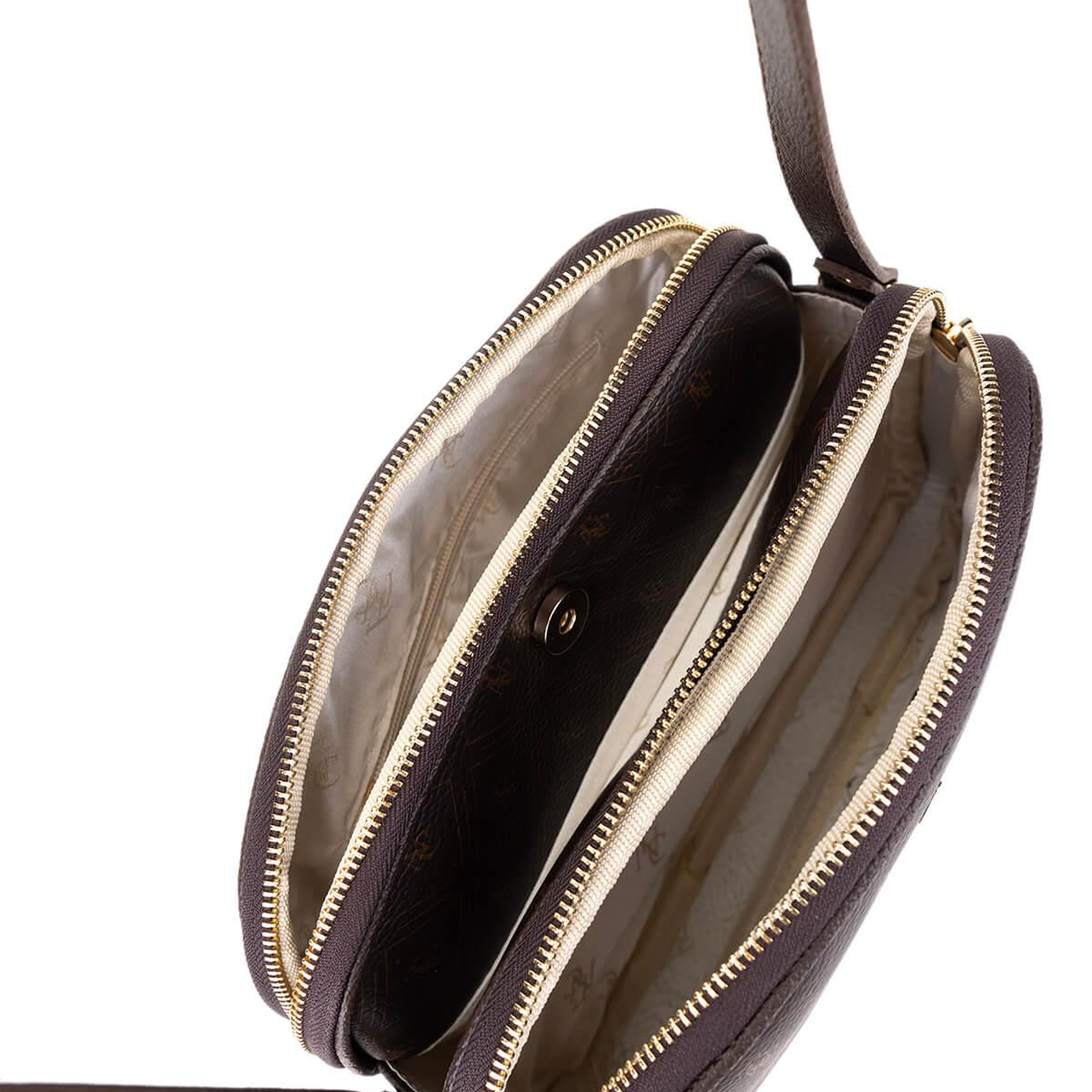 Tamer Tanca Kadın Suni Deri Kahverengi Desen Postacı Çanta