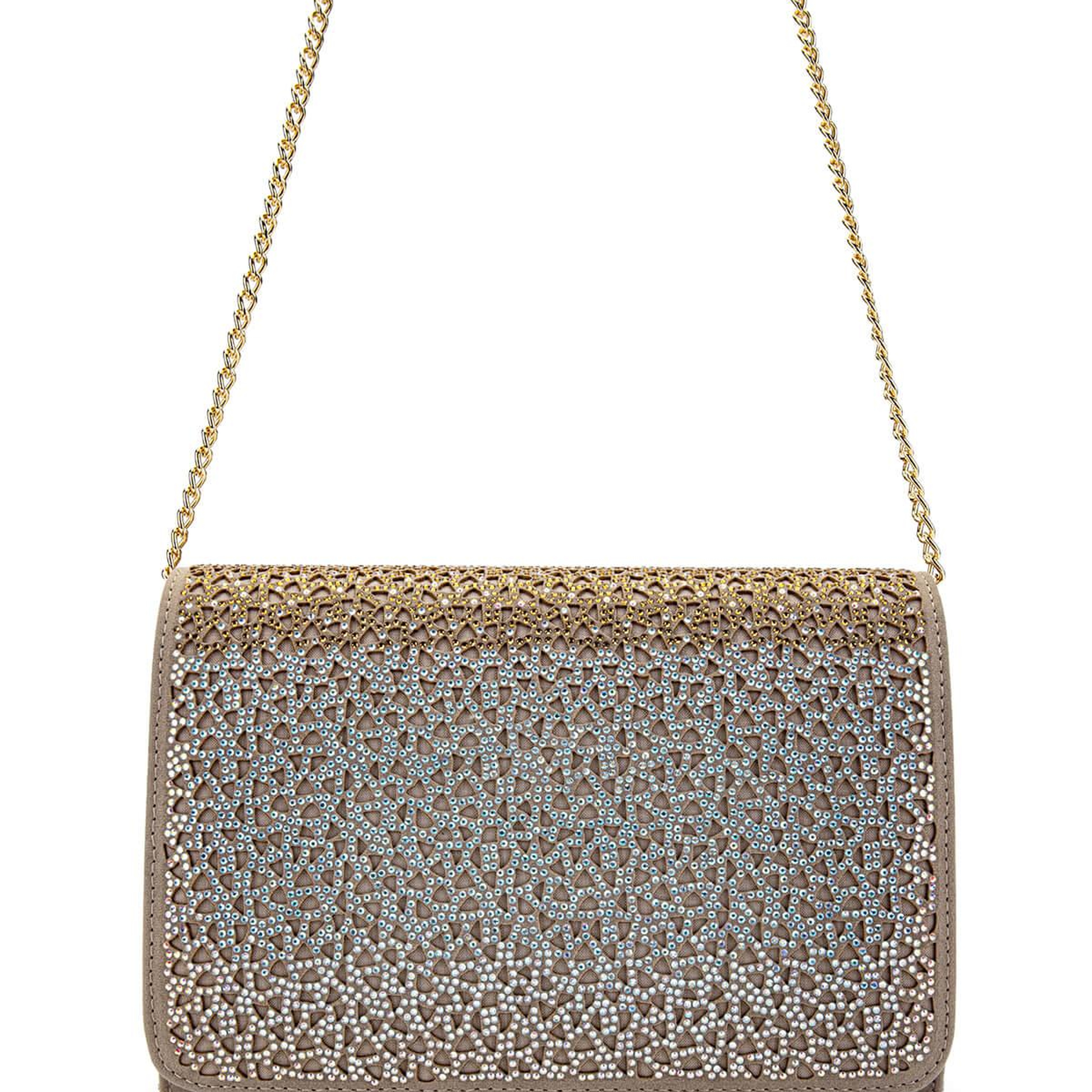 Tamer Tanca Kadın Vegan Bej Süet Omuz Çanta