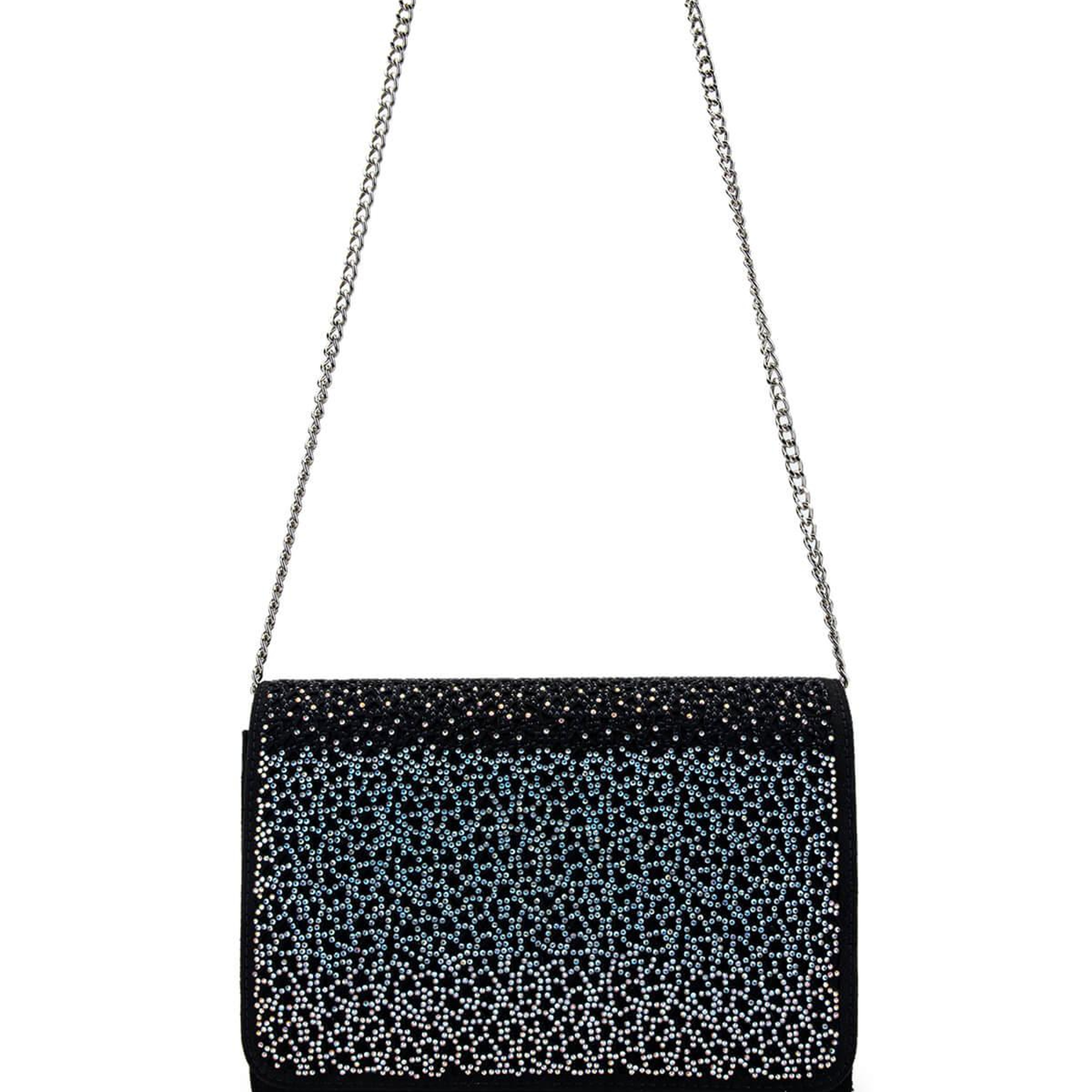 Tamer Tanca Kadın Vegan Siyah Süet Omuz Çanta