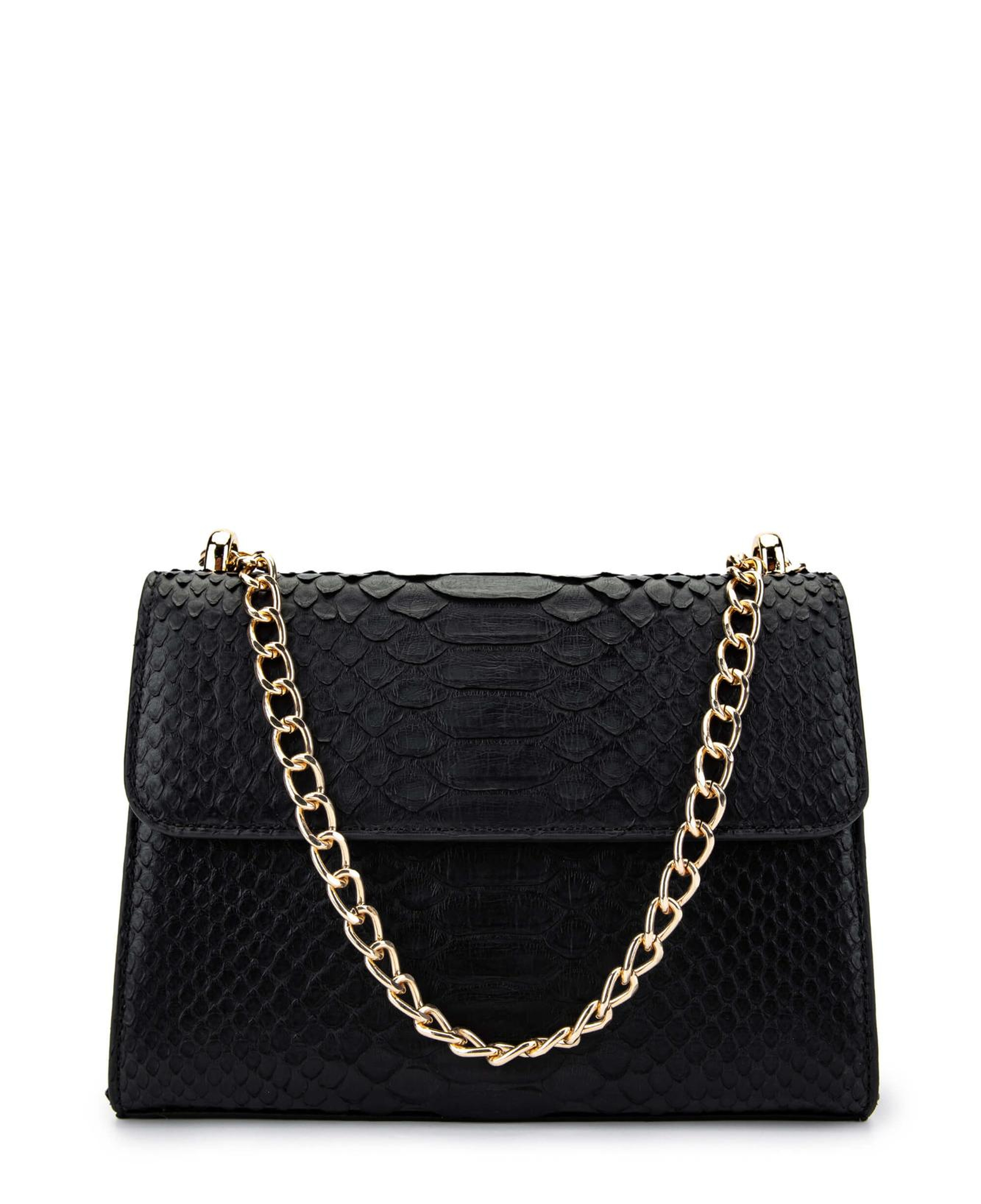 Tamer Tanca Kadın Hakiki Deri Siyah Omuz Çanta