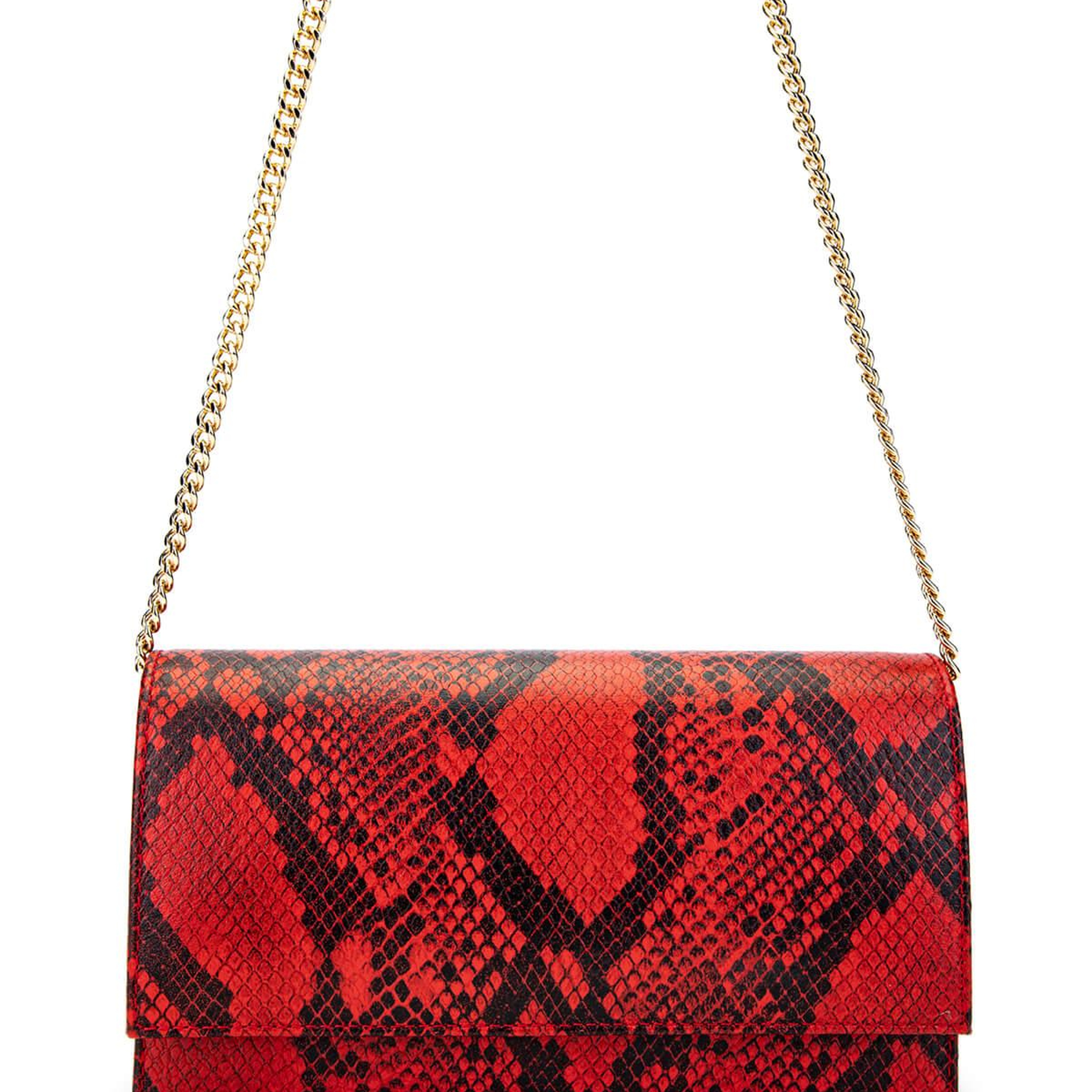 Tamer Tanca Kadın Hakiki Deri Kırmızı Omuz Çanta