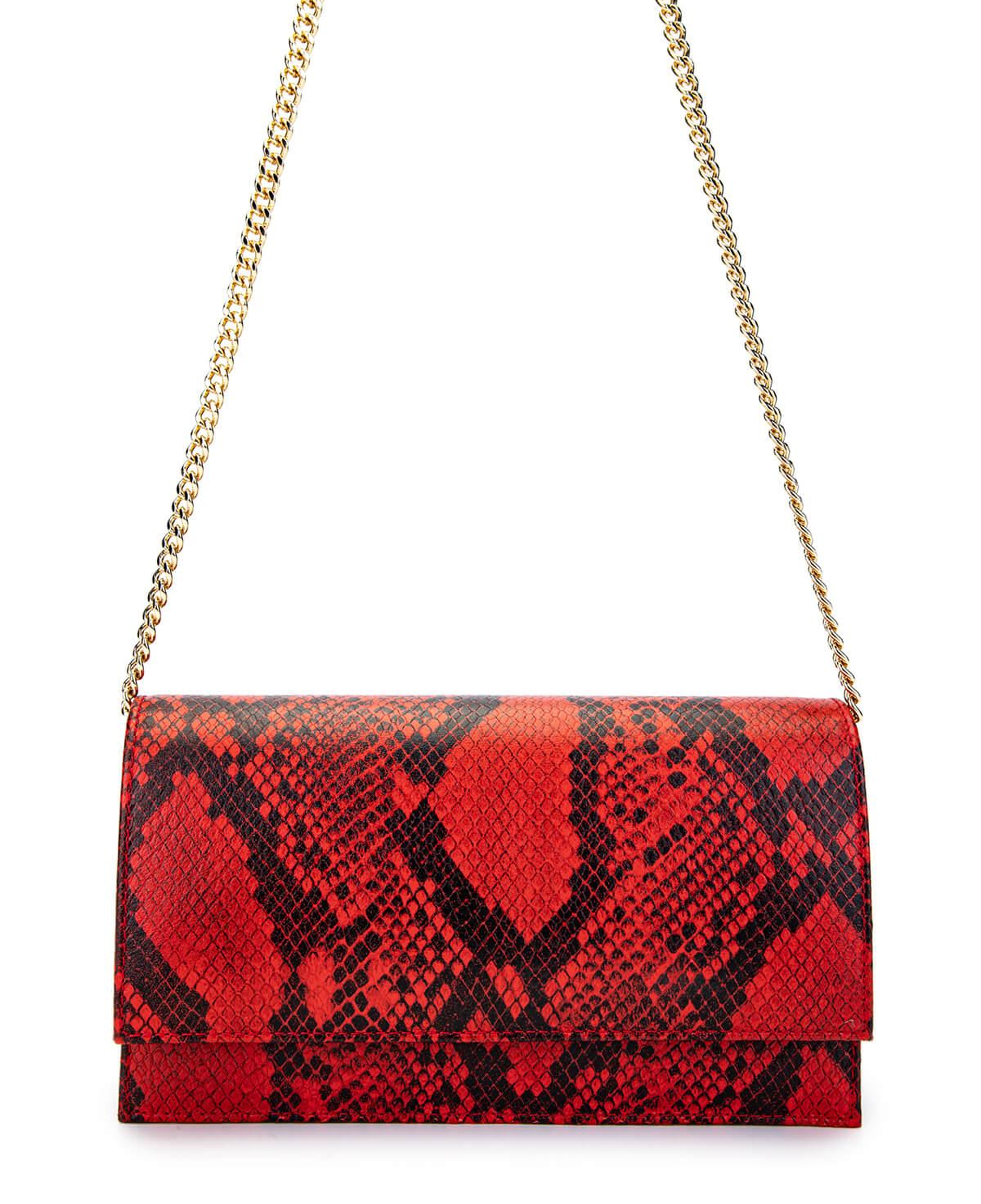 Tamer Tanca Kadın Hakiki Deri Kırmızı Omuz Çanta