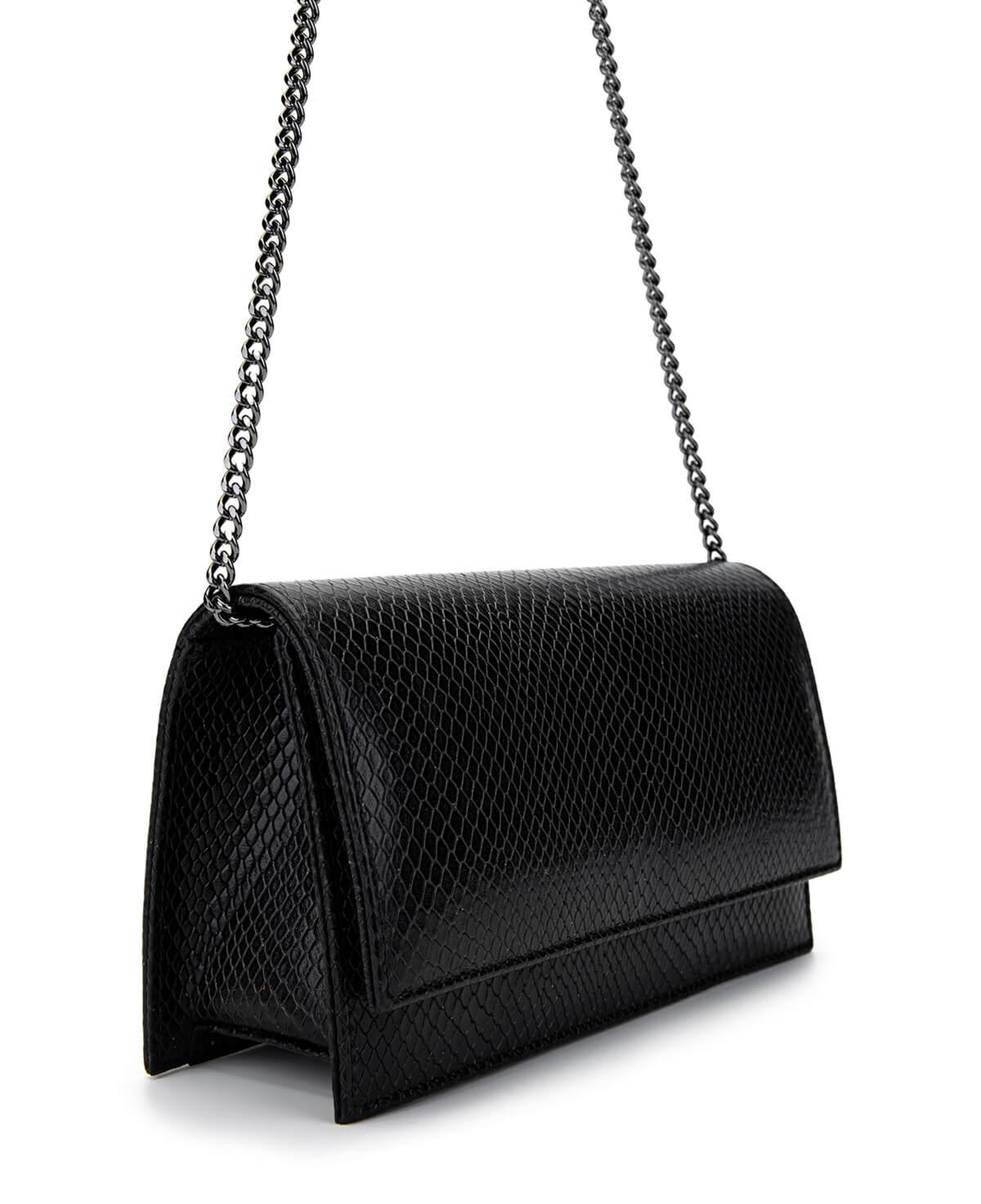 Tamer Tanca Kadın Hakiki Deri Siyah Omuz Çanta